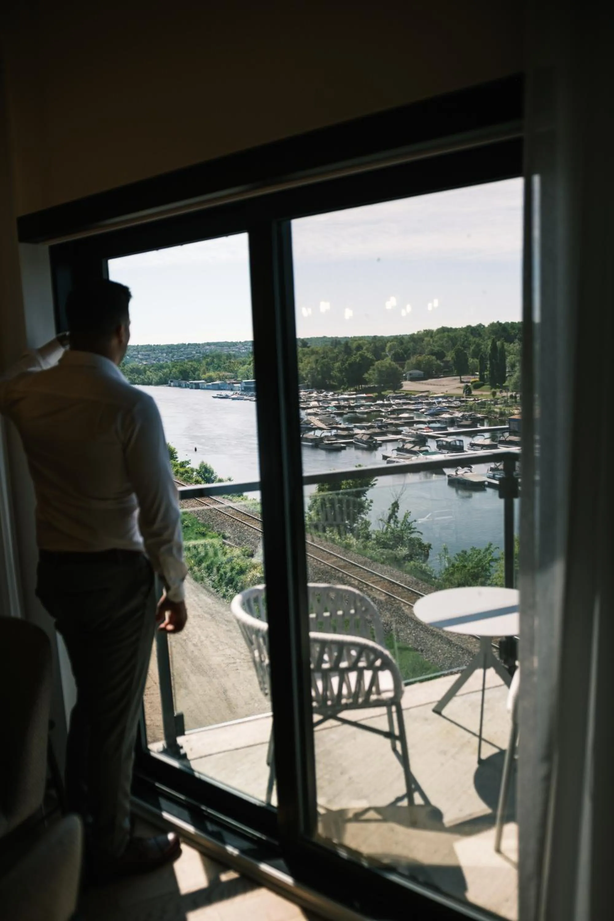 Balcony/Terrace in Hôtel Expérience - Quartier Des Marinas