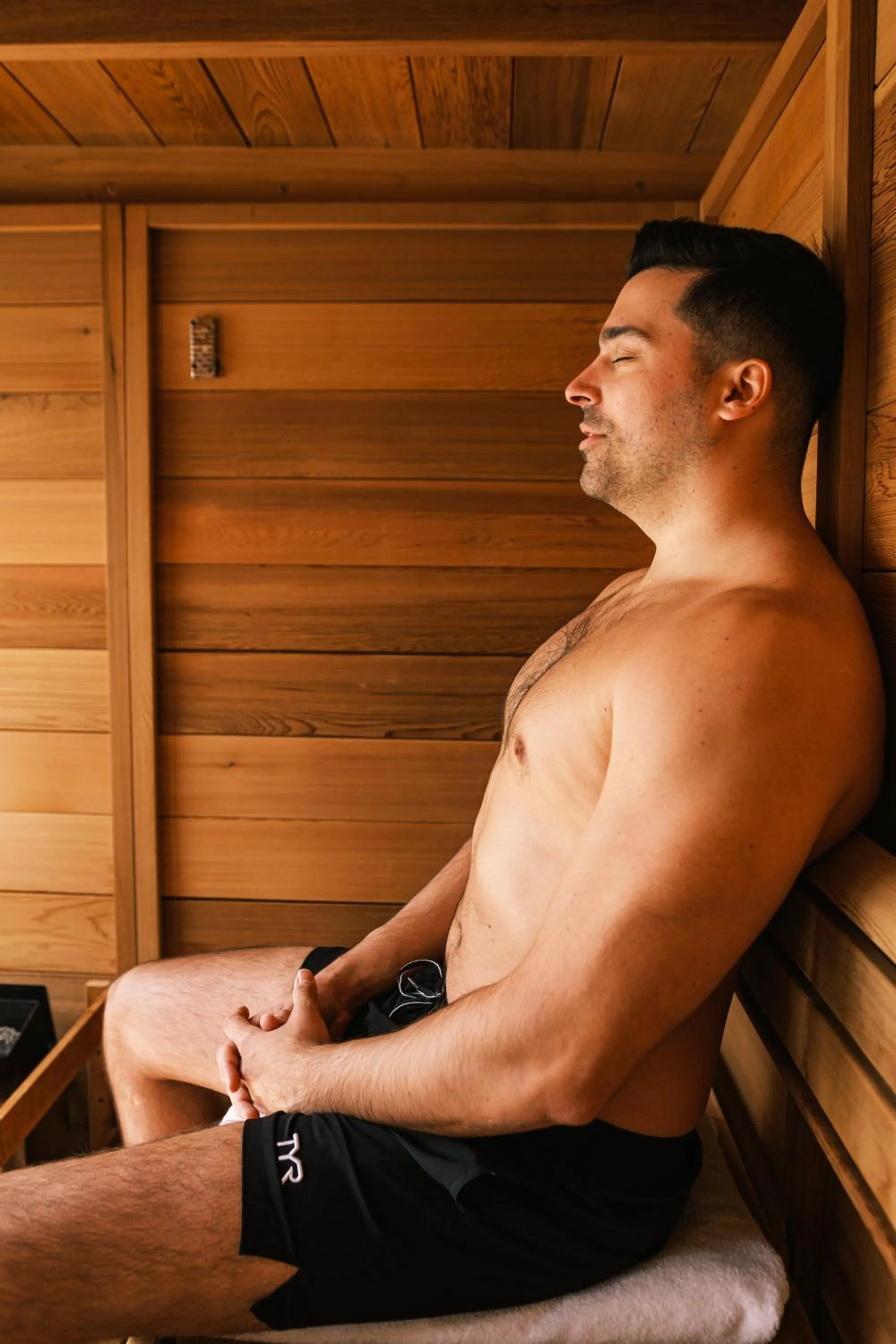 Sauna in Hôtel Expérience - Quartier Des Marinas