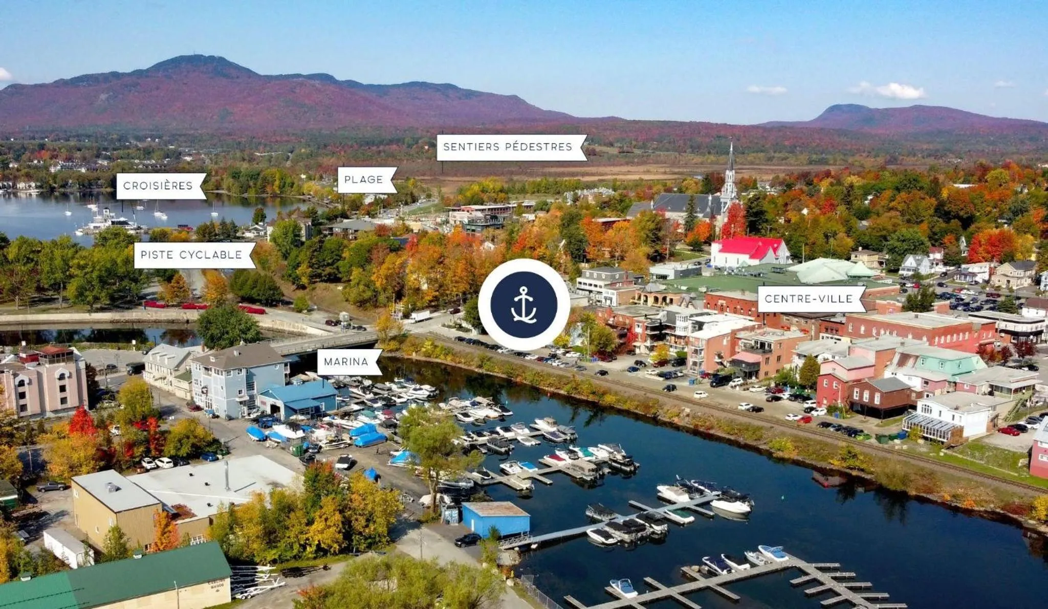 Lake view in Hôtel Expérience - Quartier Des Marinas