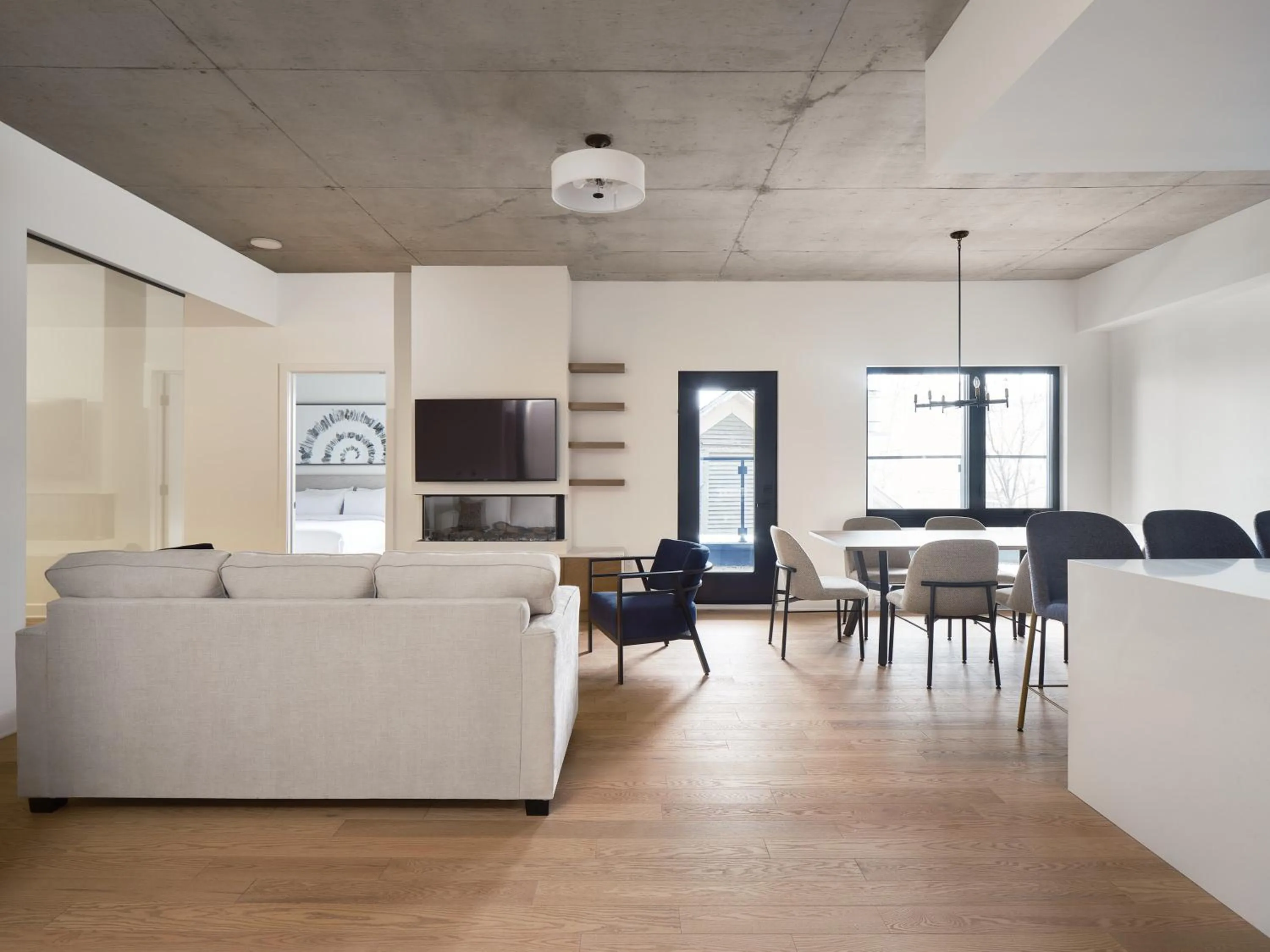 Living room in Hôtel Expérience - Quartier Des Marinas