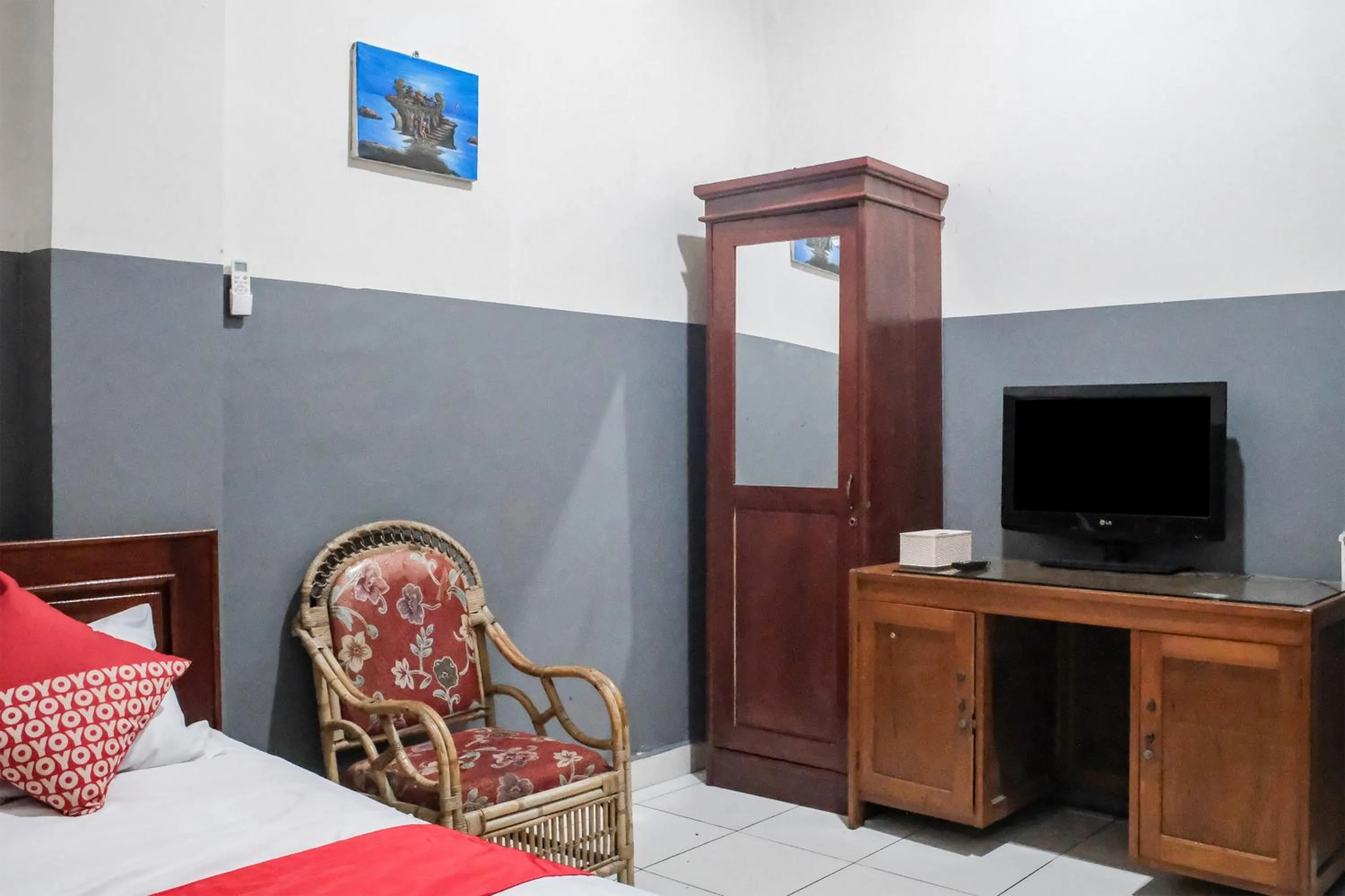 Bedroom, Bed in OYO 93117 Penginapan Tiga Dara