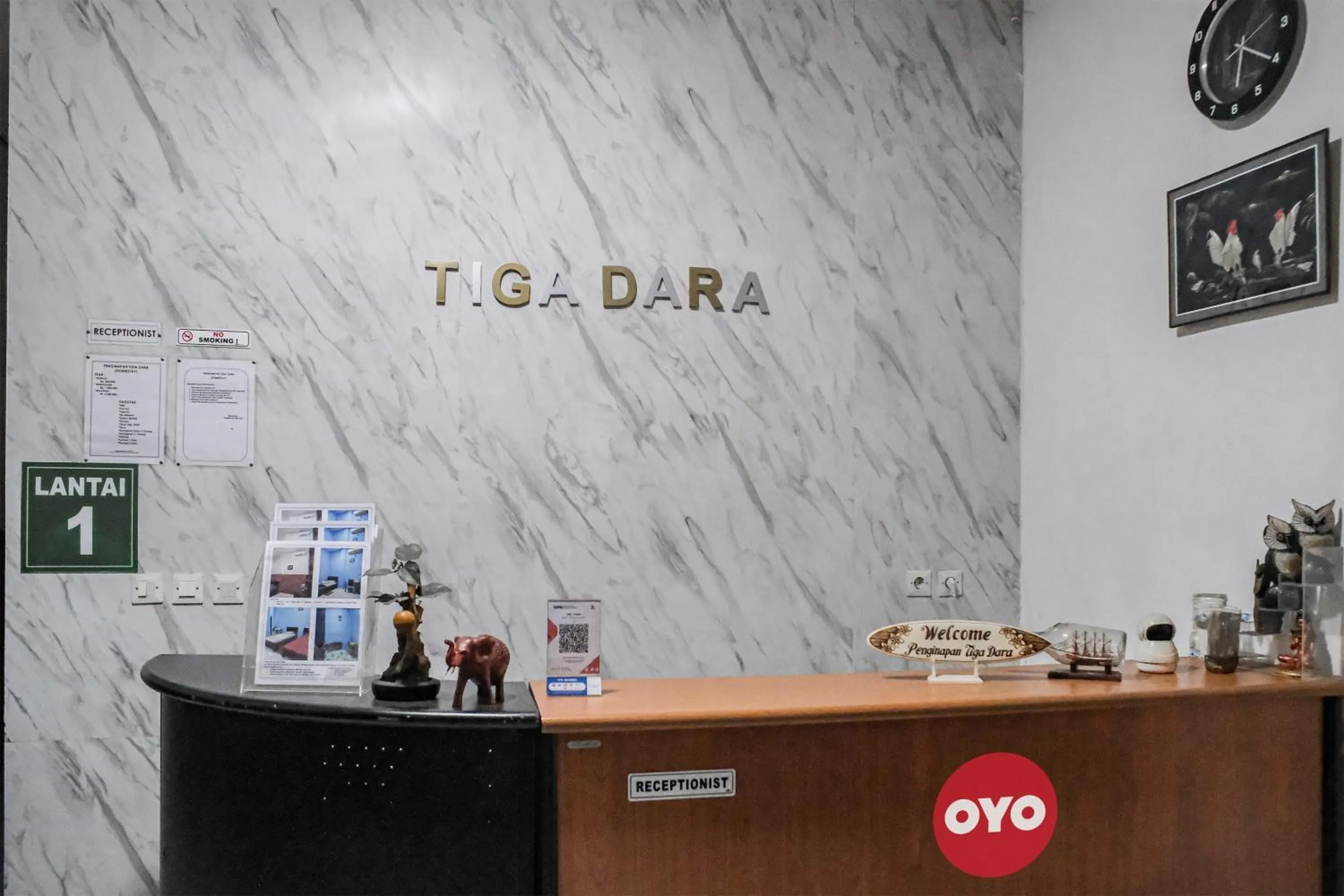 Lobby or reception in OYO 93117 Penginapan Tiga Dara