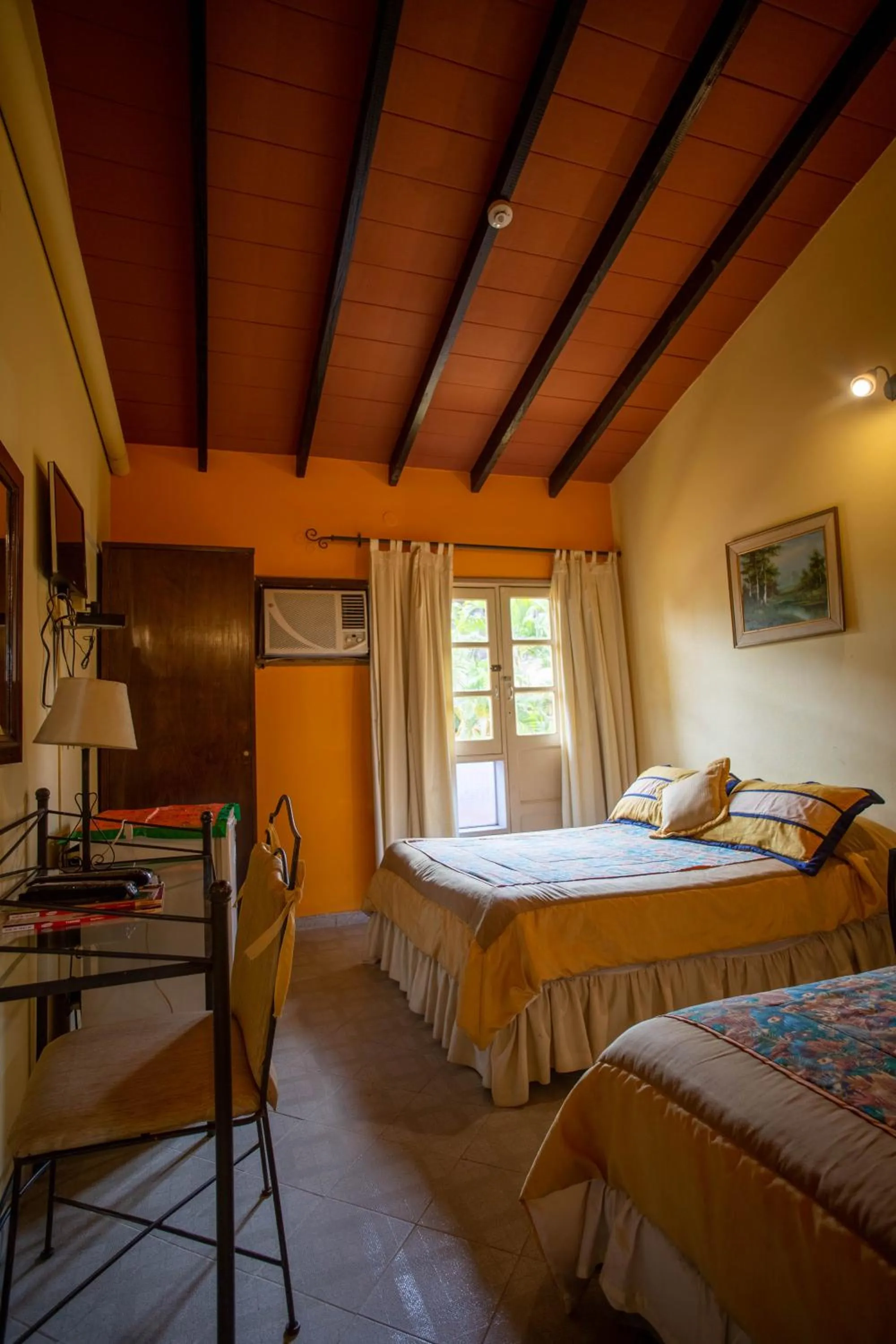 Bed in Hotel Santo Domingo