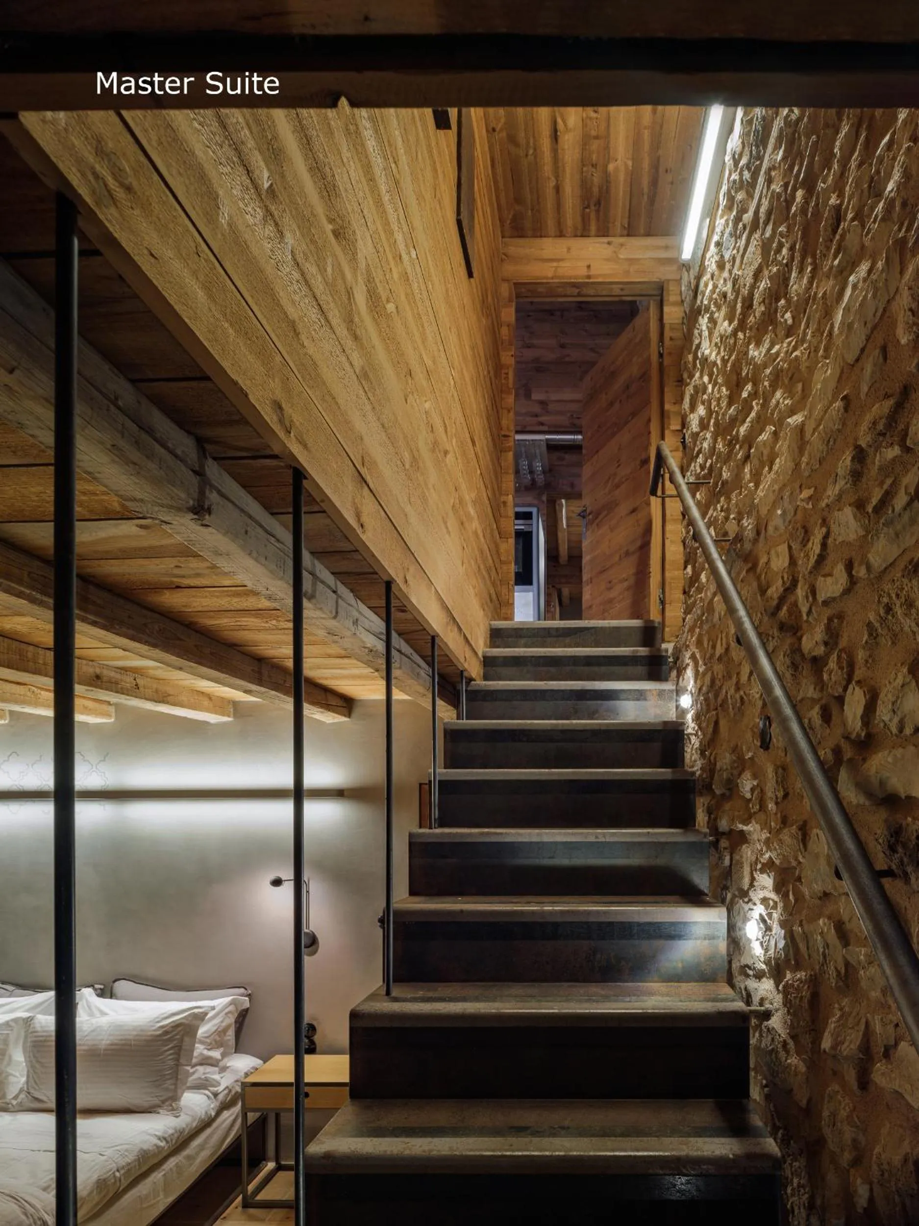 Bedroom, Bed in Moreas Peak Lodge