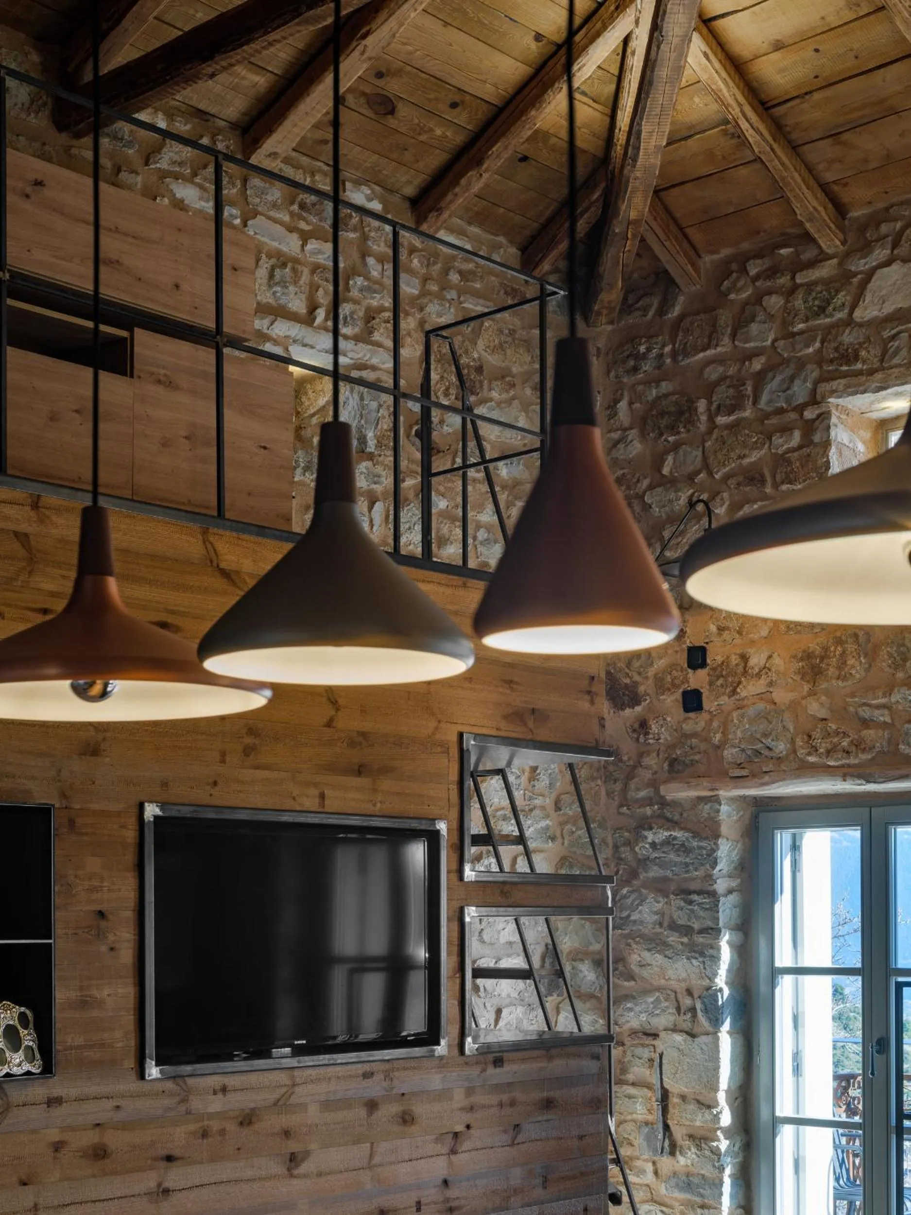 Living room in Moreas Peak Lodge