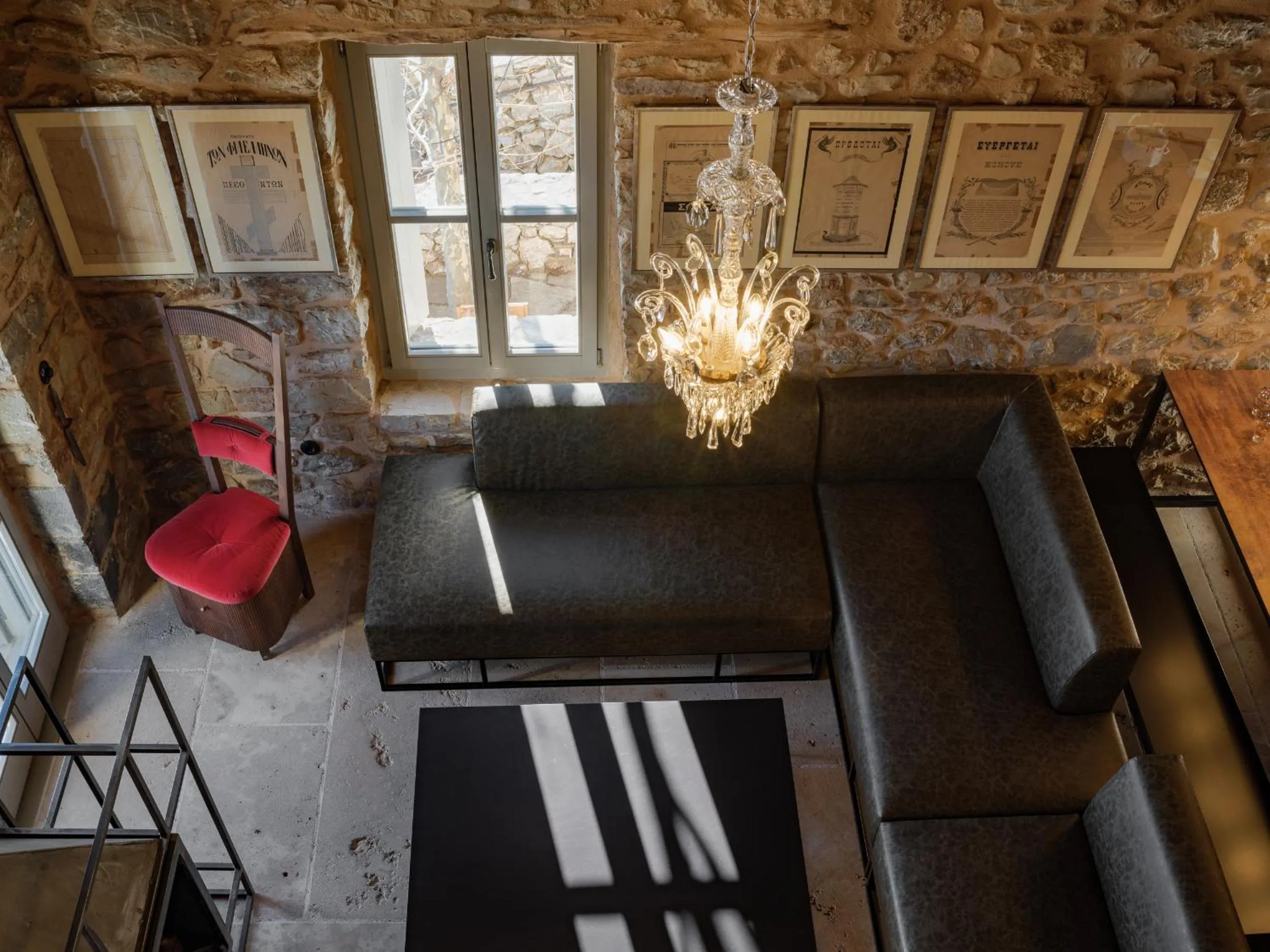 Living room in Moreas Peak Lodge