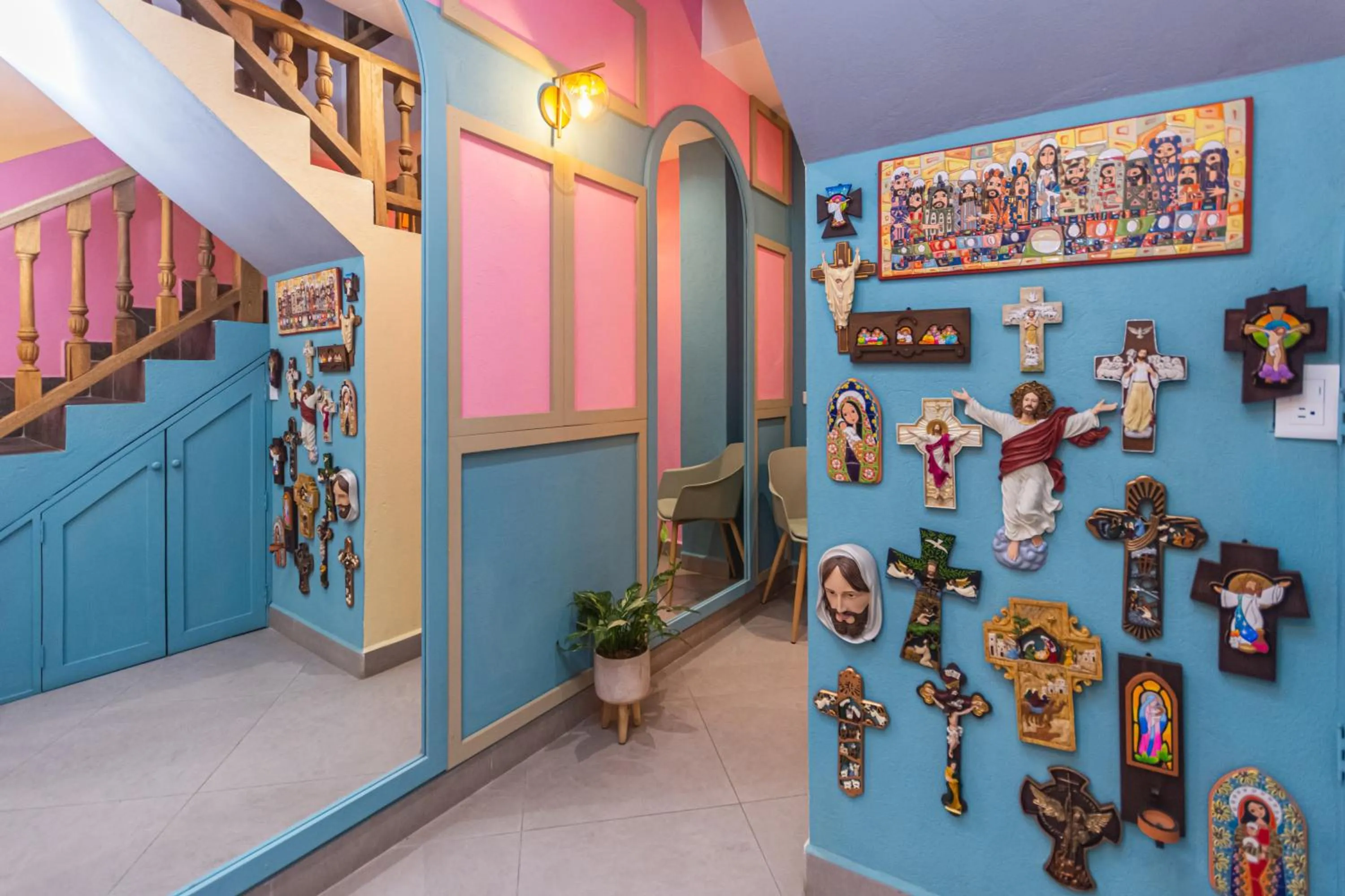 Decorative detail in Hotel Chromatic