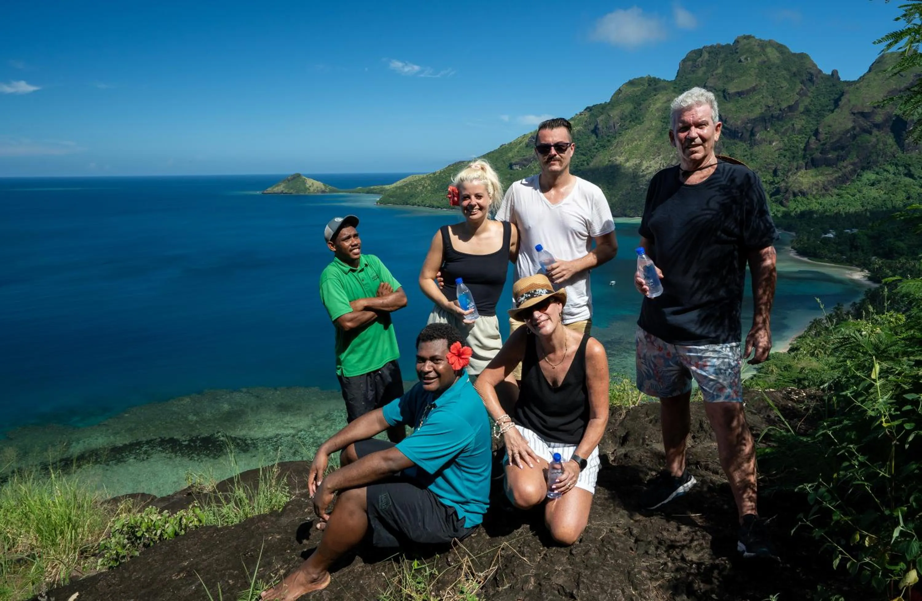 Hiking in Waya Island Resort