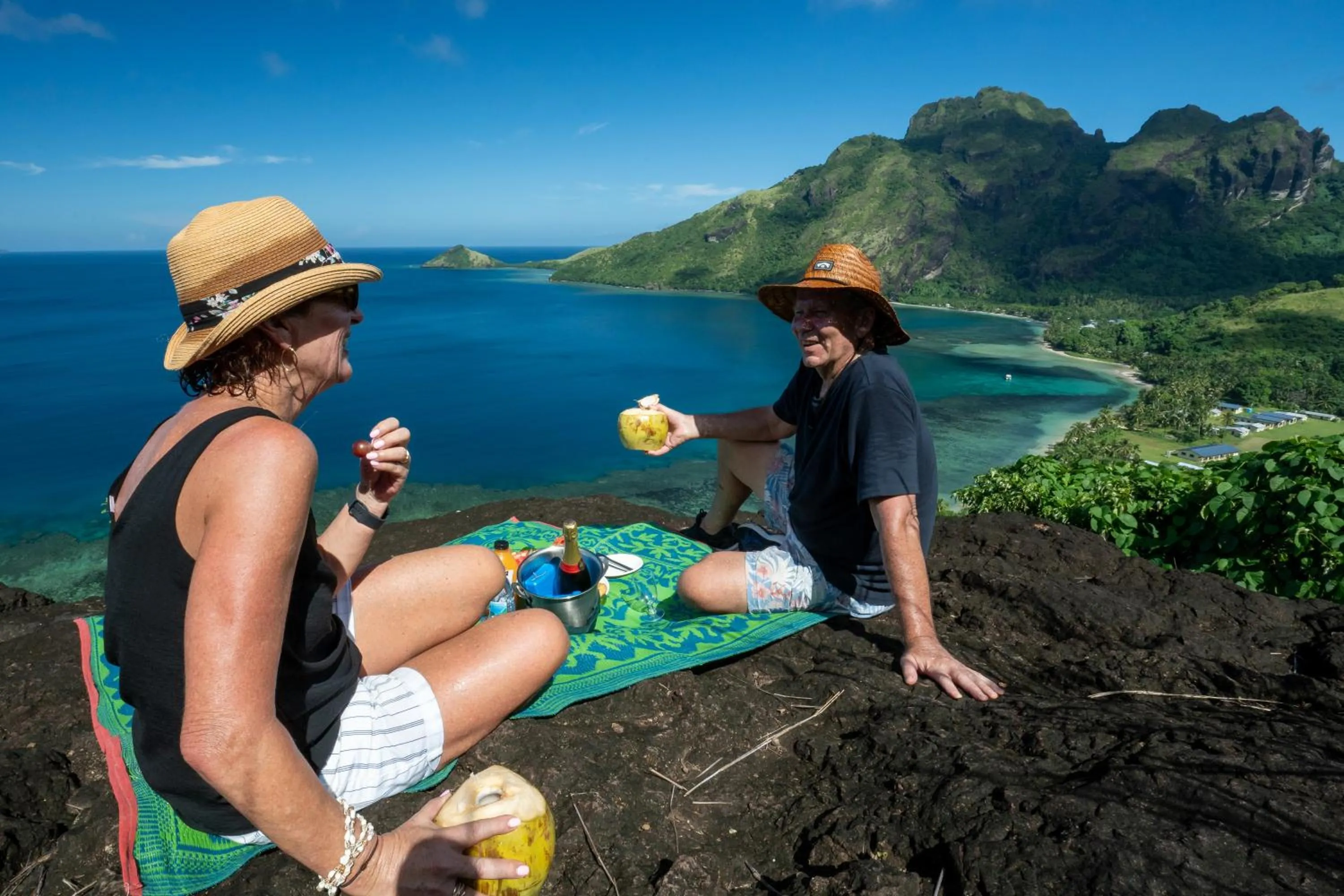 Natural landscape in Waya Island Resort