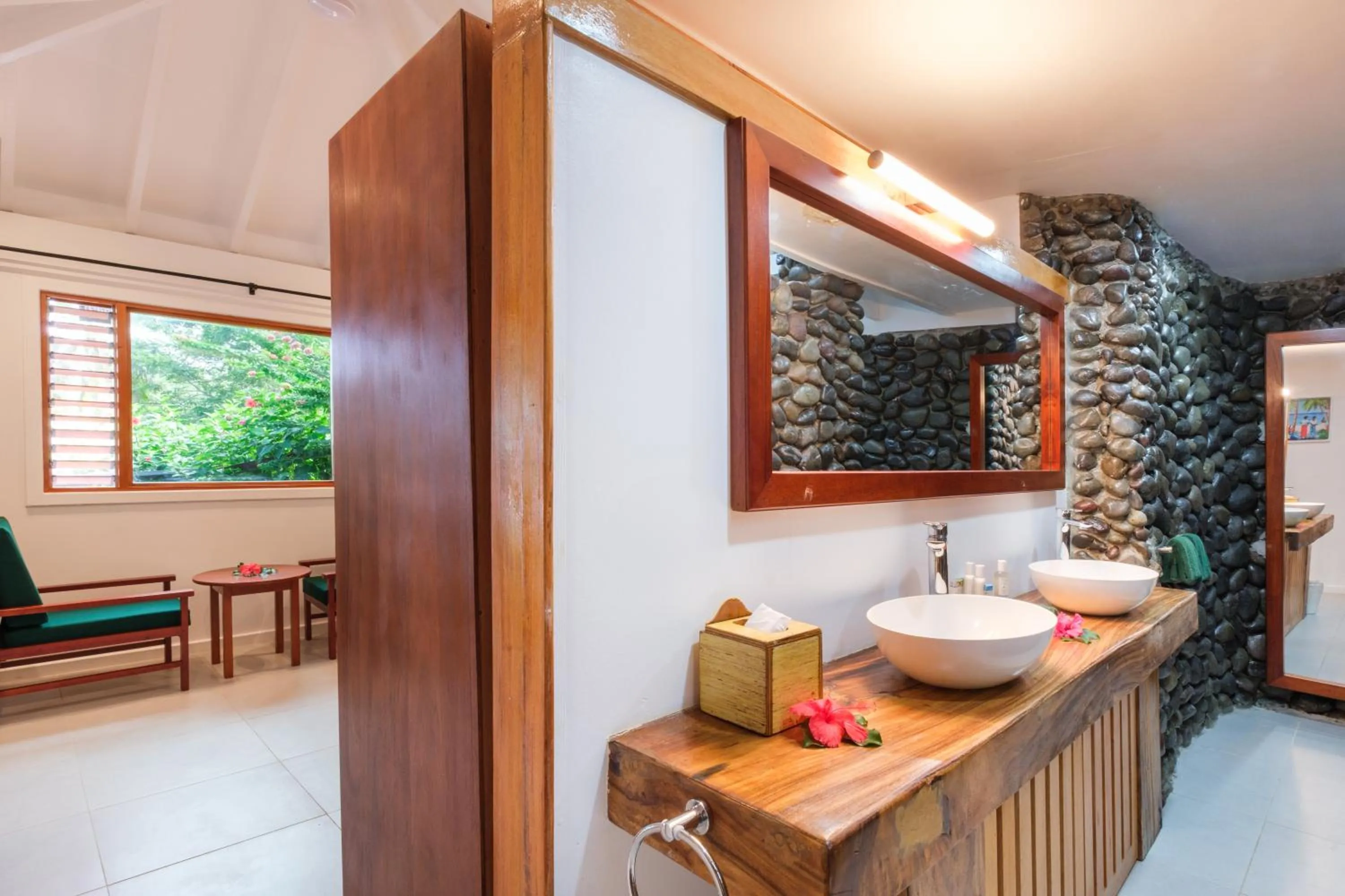 Bathroom in Waya Island Resort
