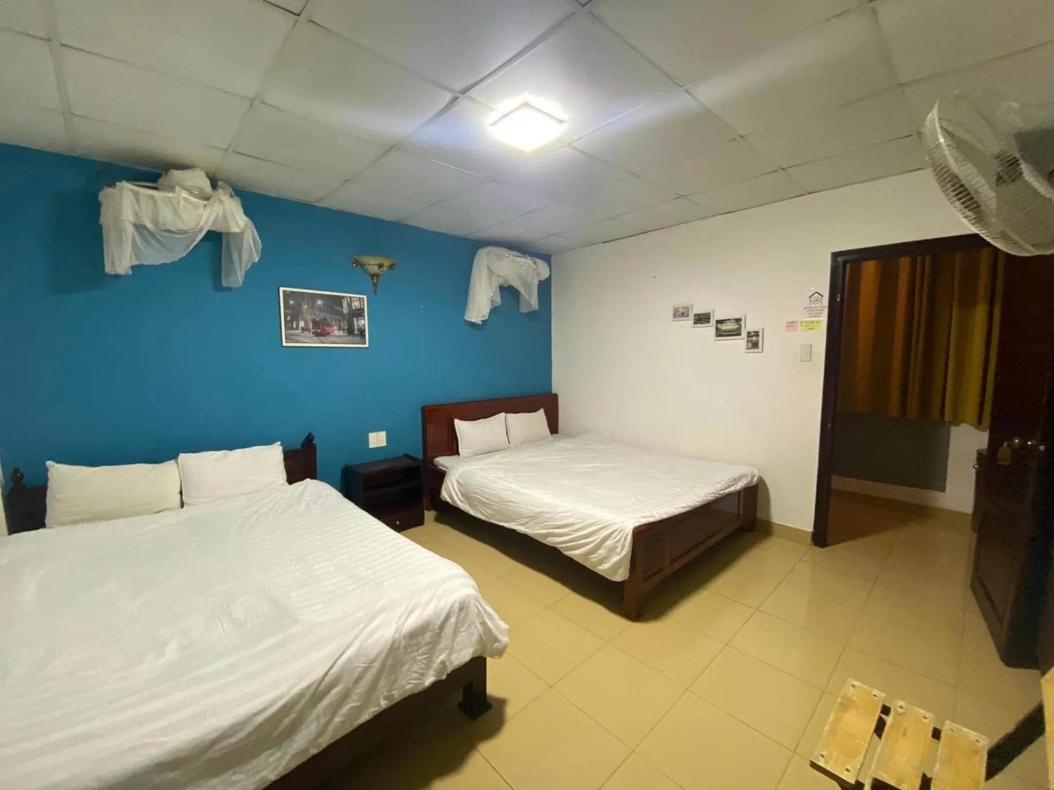 Bed in Mr.Happy Homestay