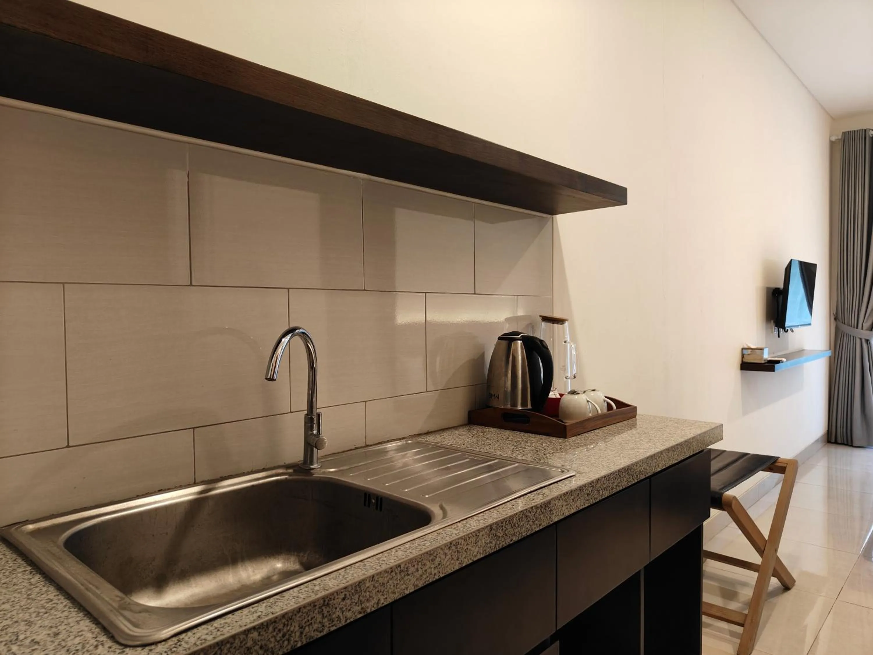 Kitchen or kitchenette in Sapo Jimbaran Bali