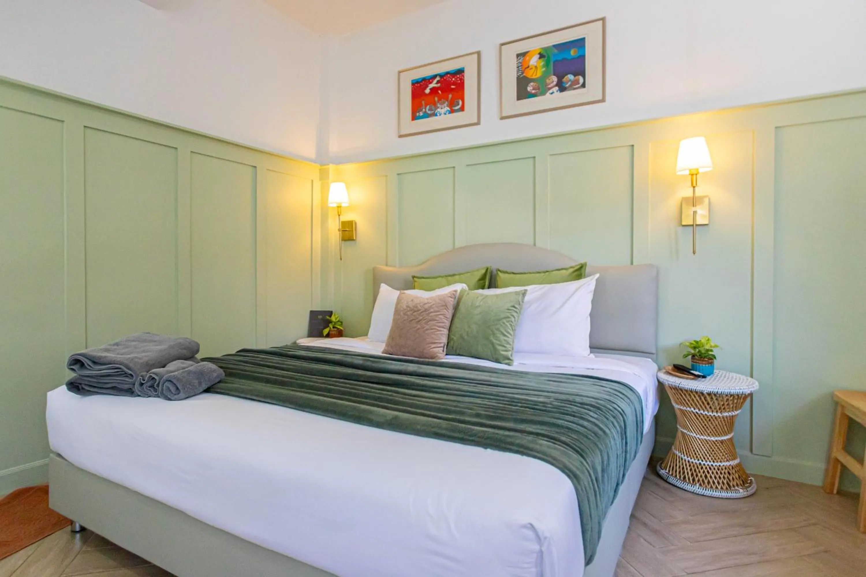 Bed in Vawa Guesthouse