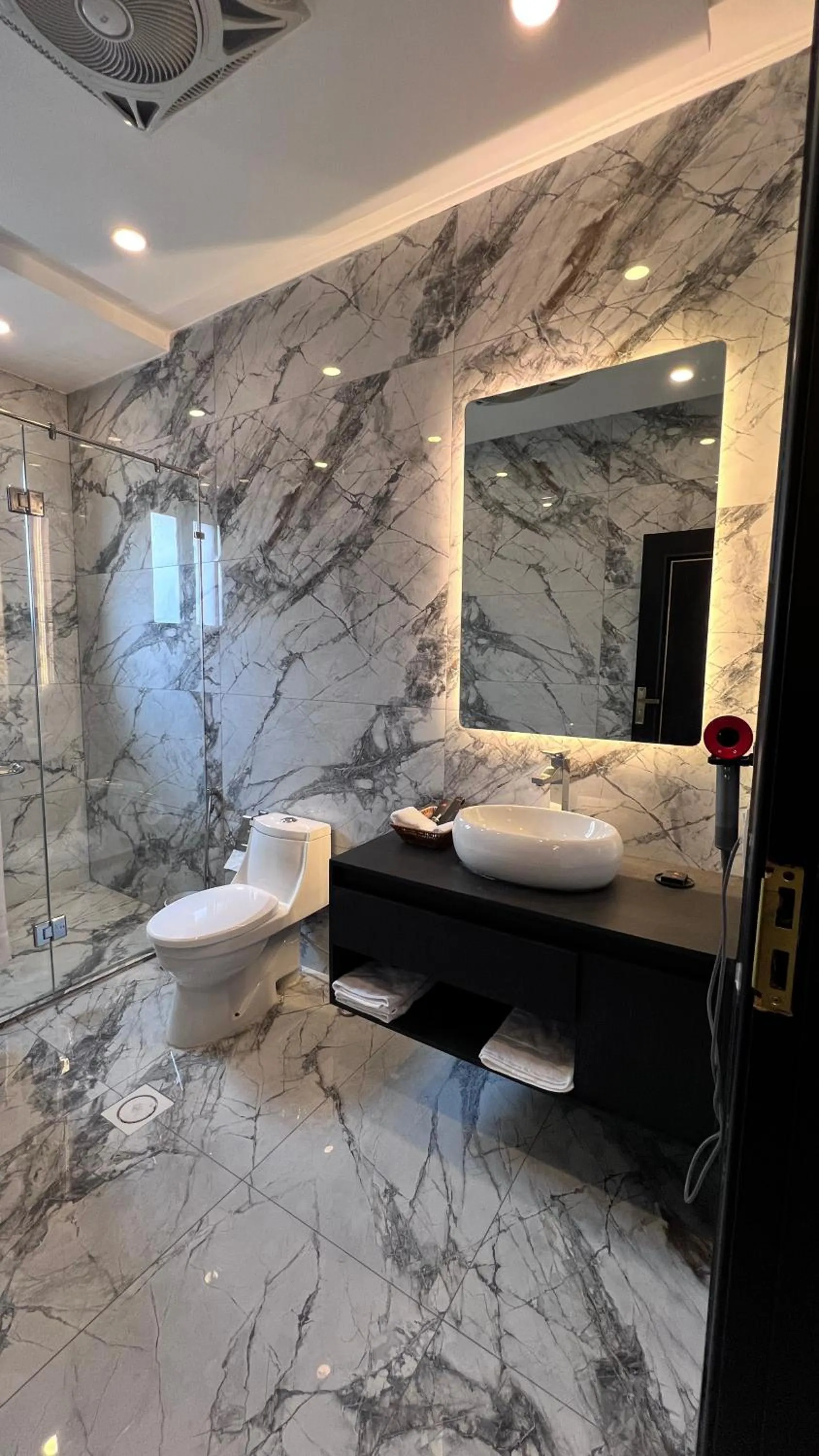 Shower in Villa Vista