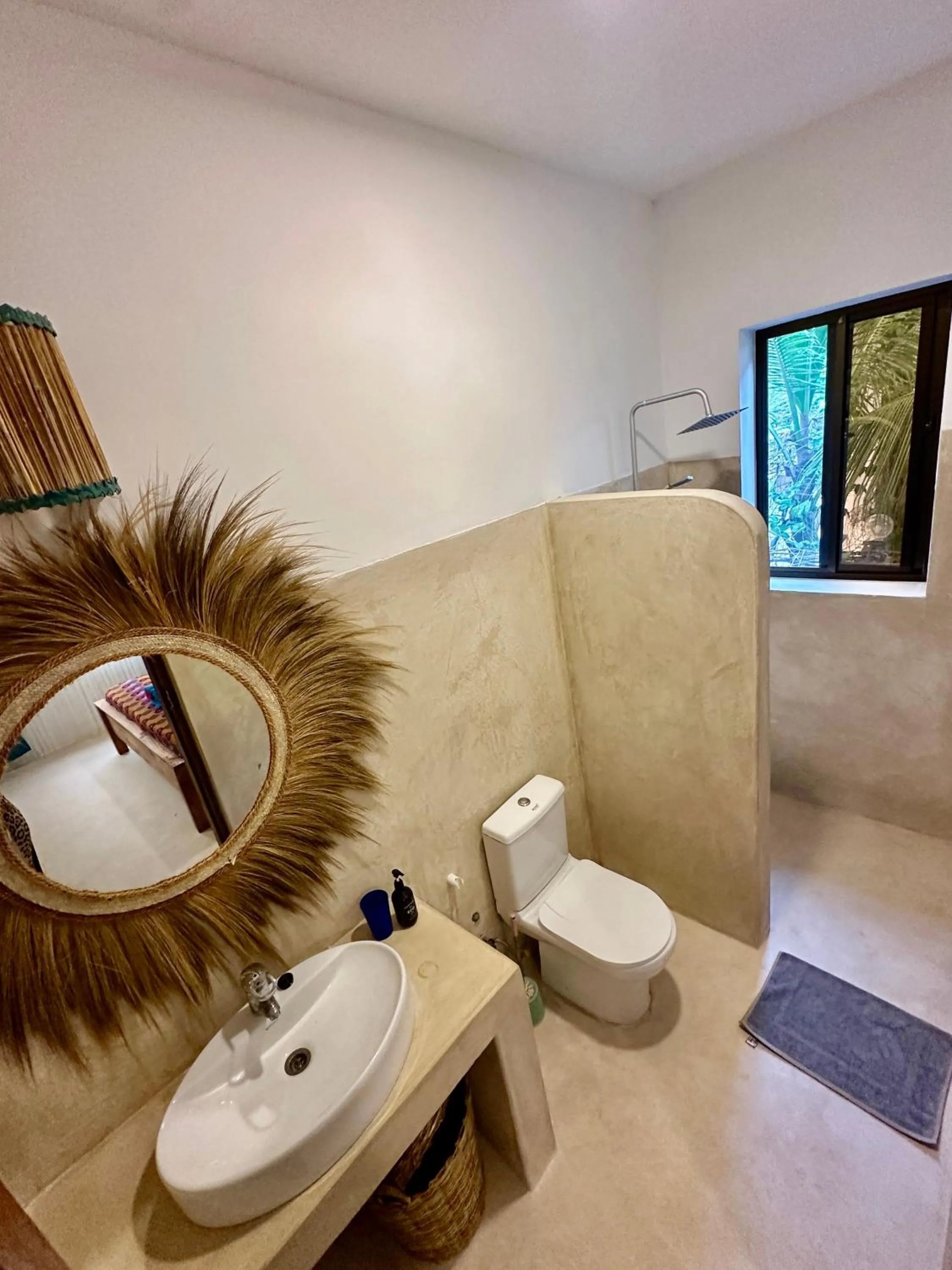 Shower in Sand Beach Boutique Hotel