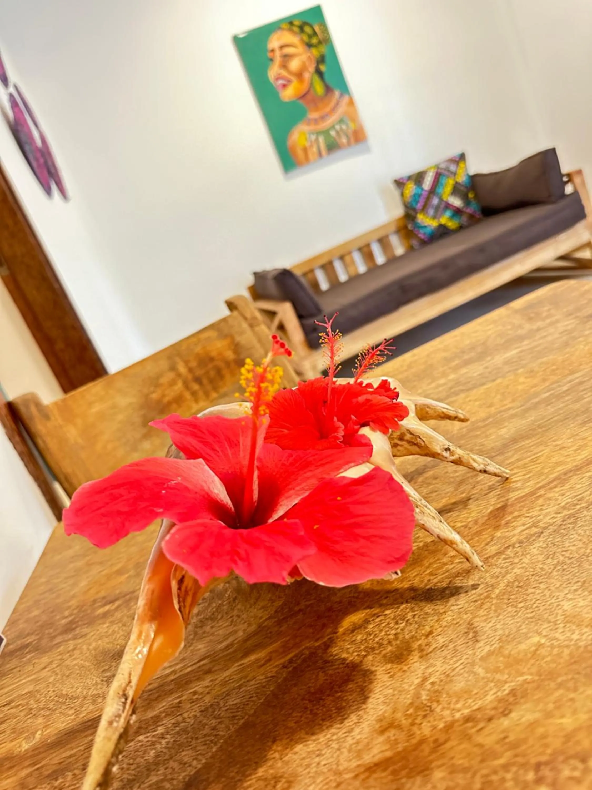 Decorative detail in Sand Beach Boutique Hotel