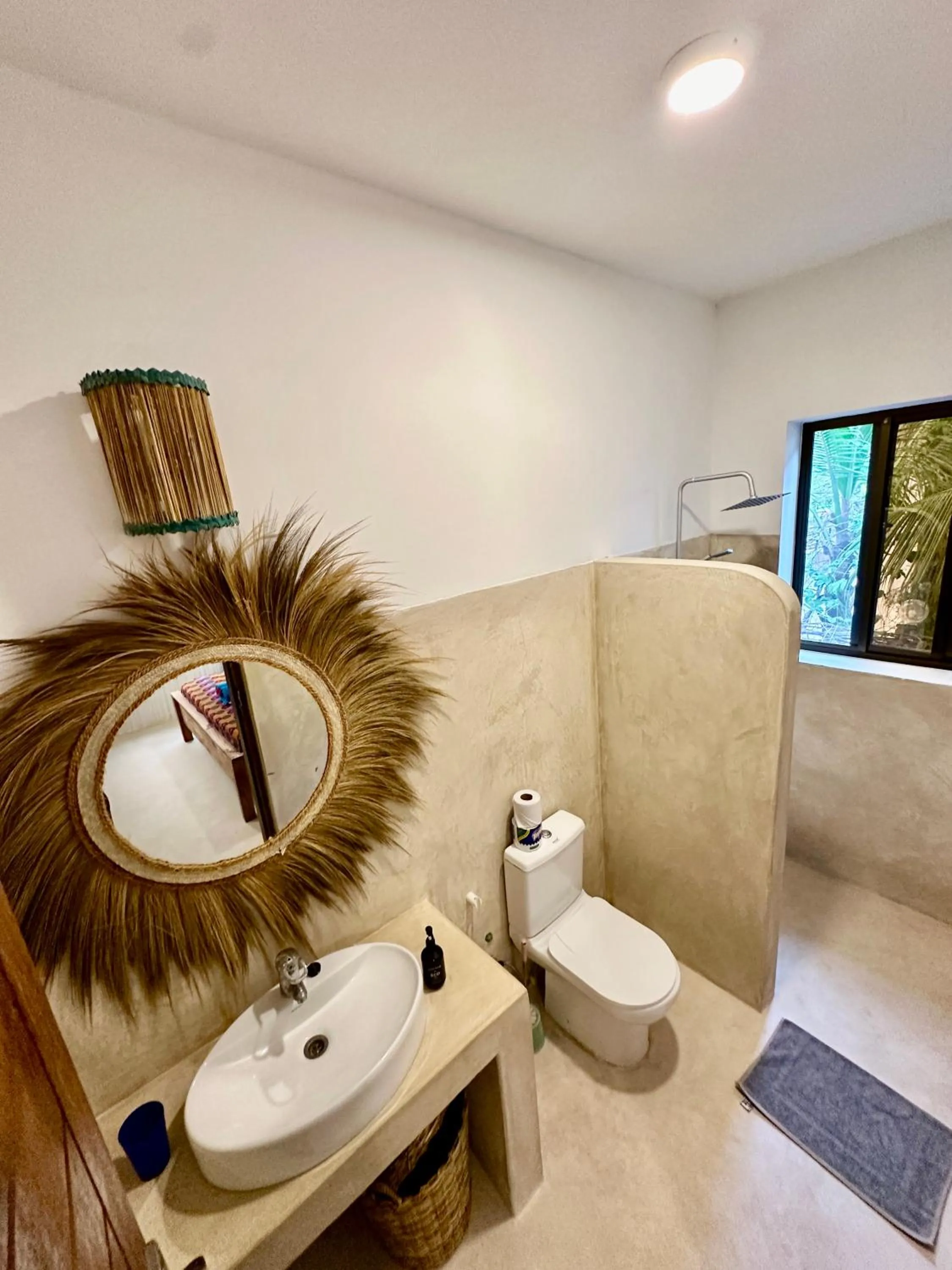 Shower in Sand Beach Boutique Hotel