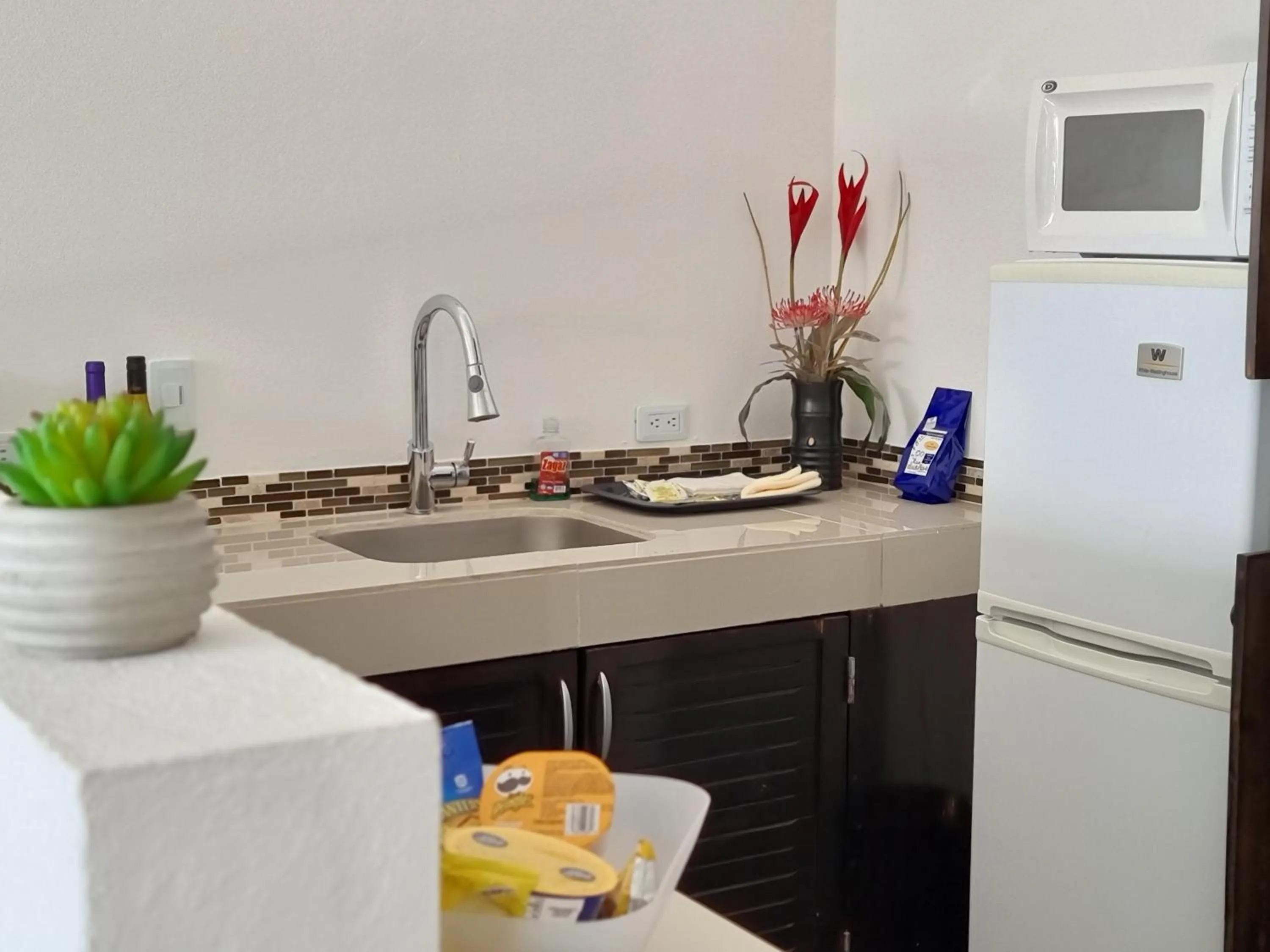 Kitchen or kitchenette in Hotel VOS