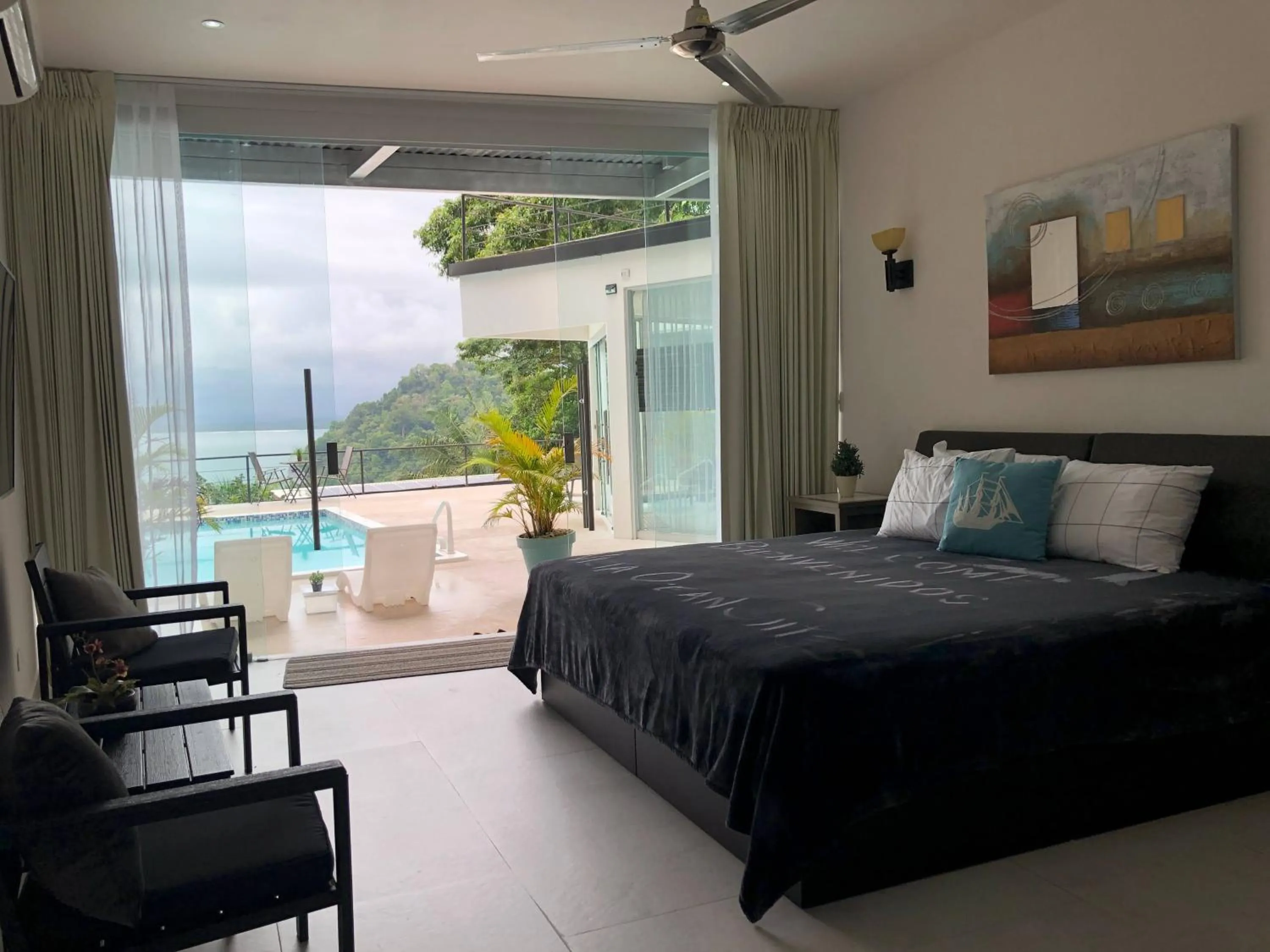 Patio, Bed in Hotel VOS