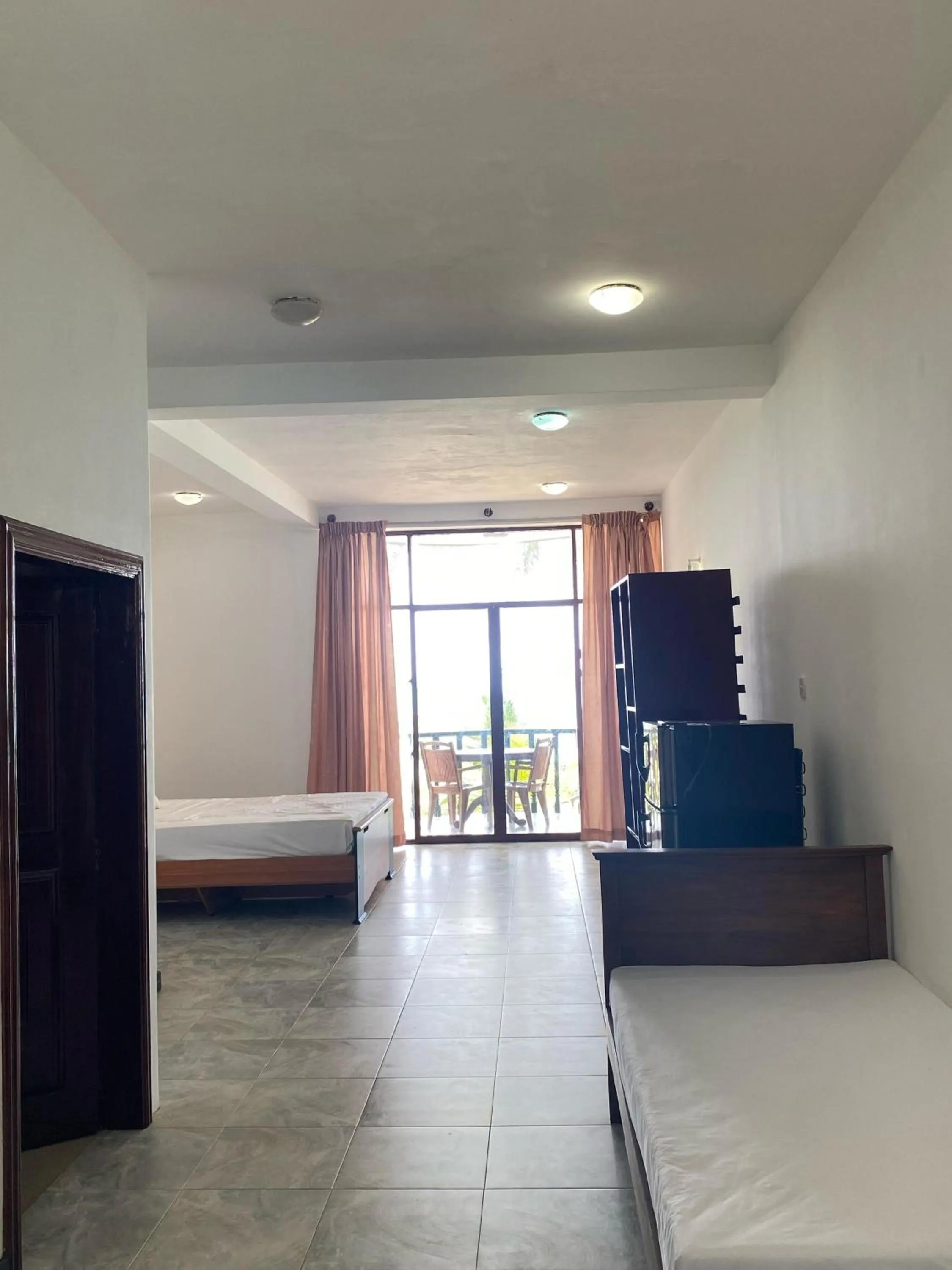 Bed in WASANA beach hotel