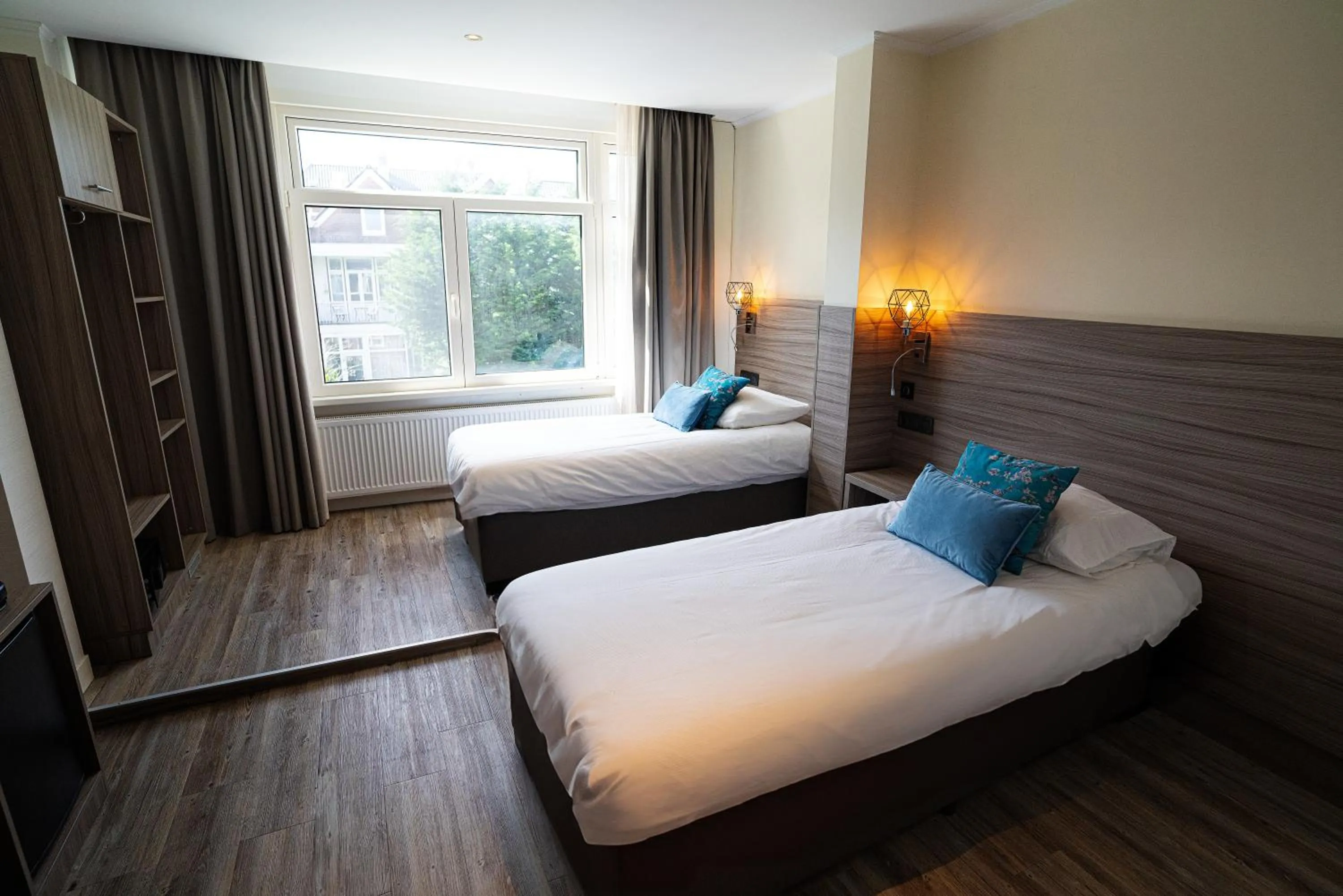 Bed in Boutique Hotel Milano Rotterdam-Centre