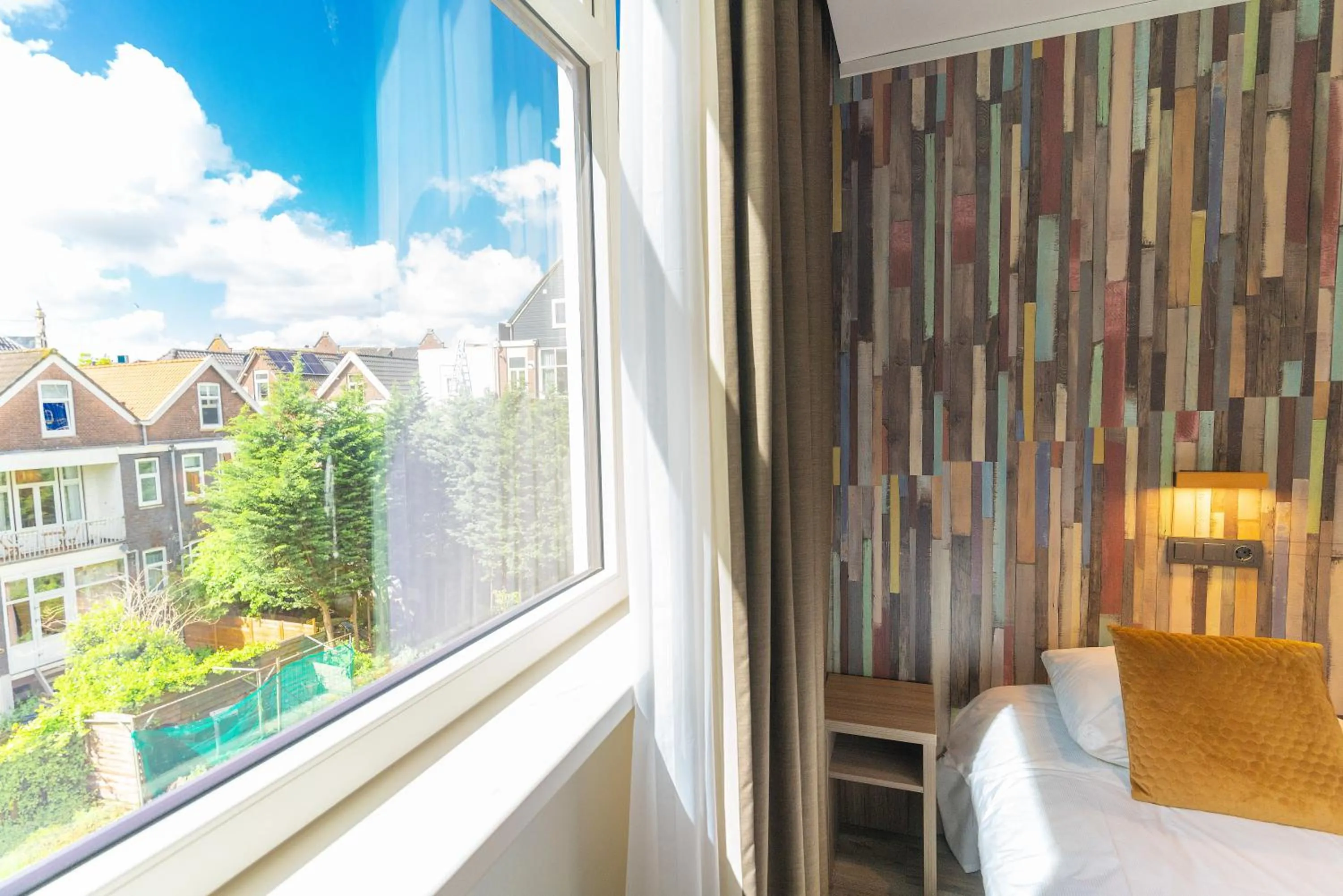 Bed in Boutique Hotel Milano Rotterdam-Centre