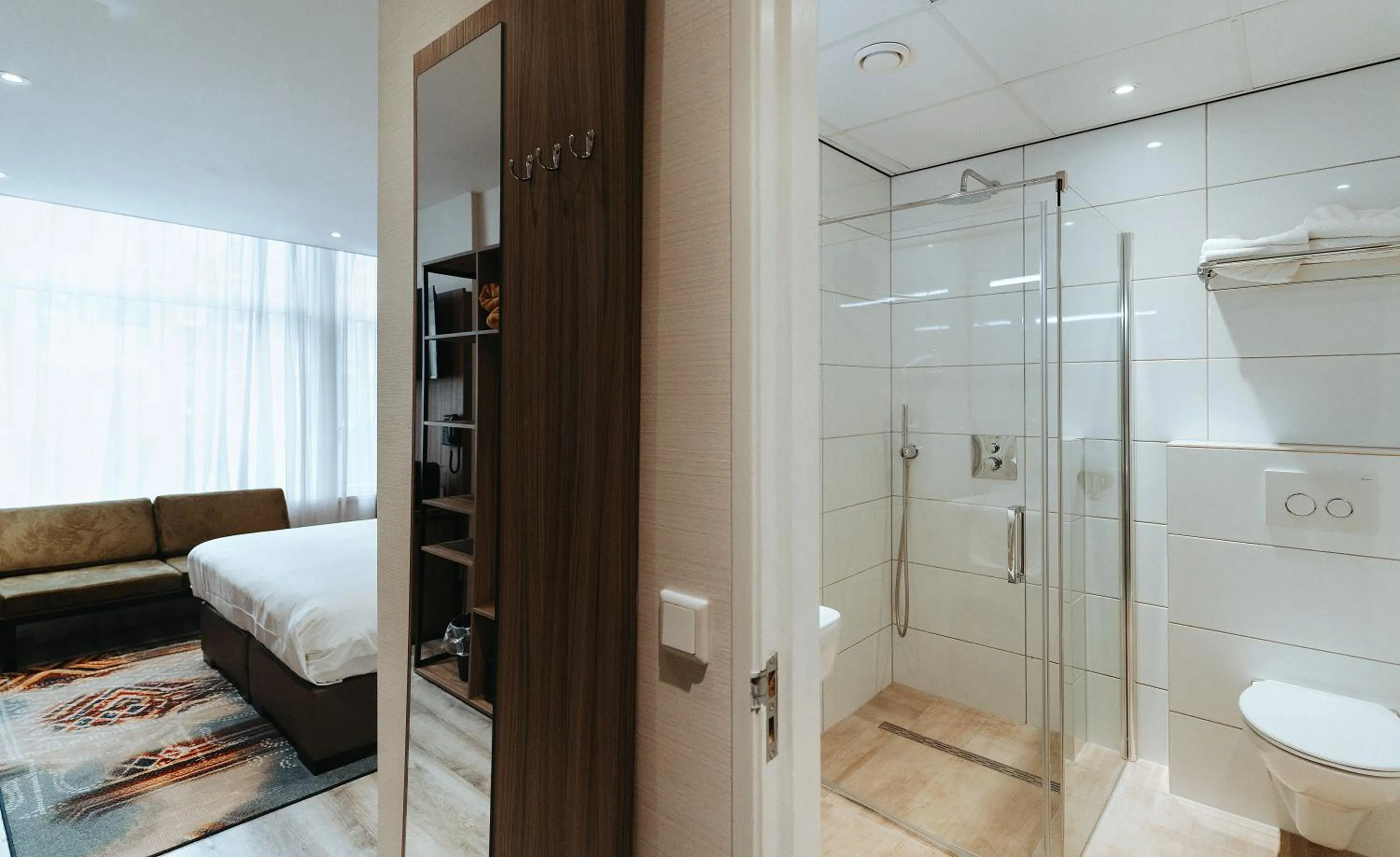 Bathroom in Boutique Hotel Milano Rotterdam-Centre