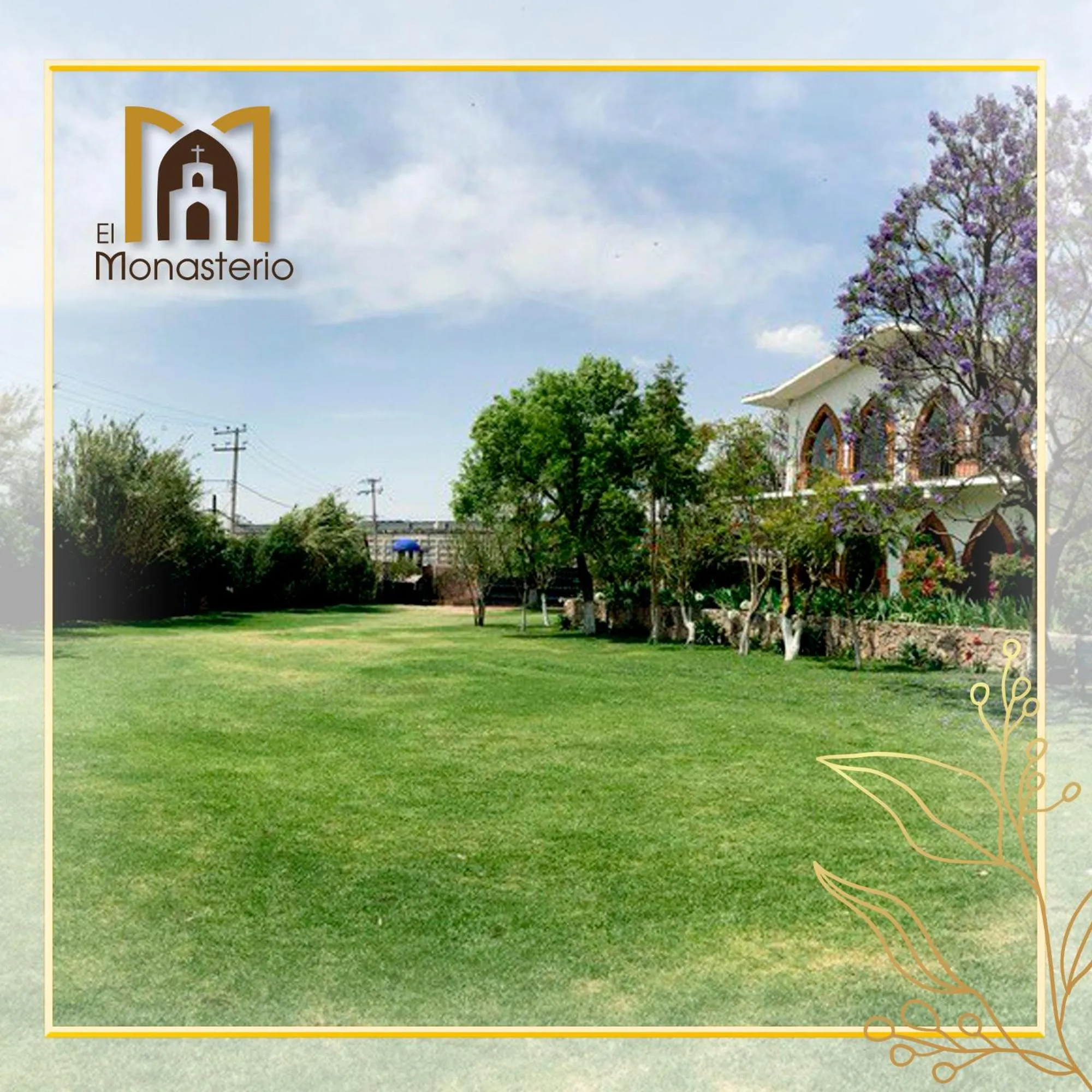 Garden in El Monasterio