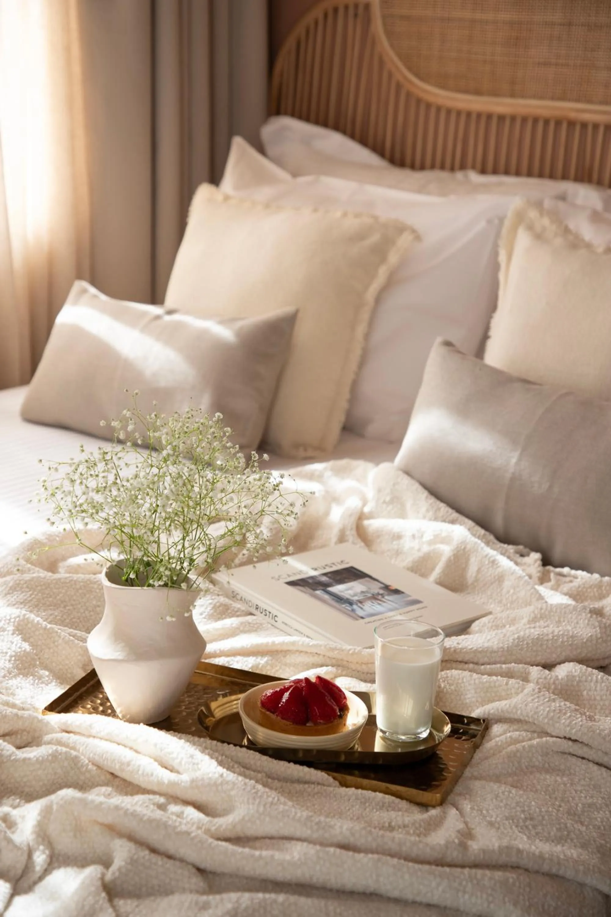 Decorative detail, Bed in MEDLEY Conceptual Living & Spa