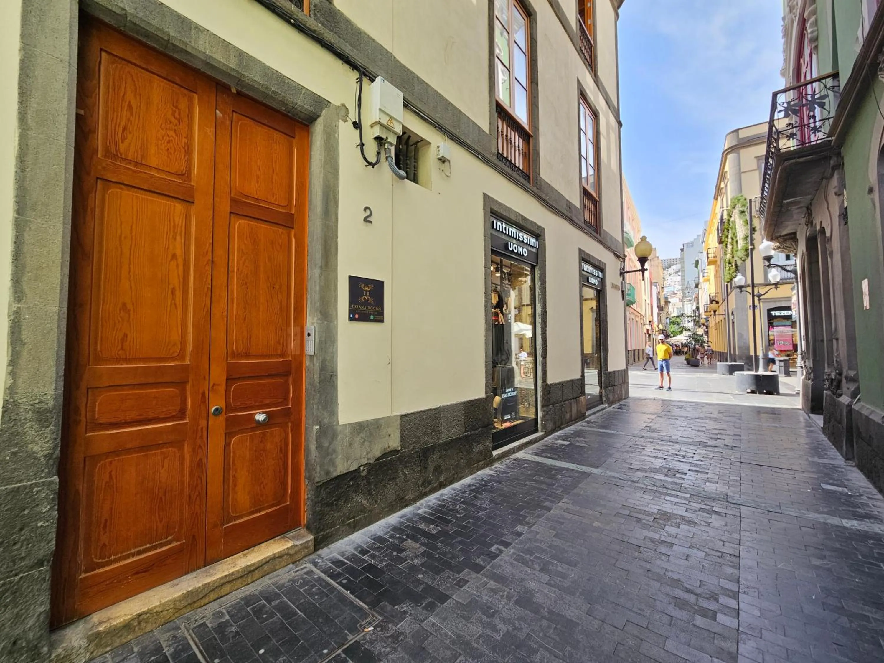 Lobby or reception in Triana Rooms EH