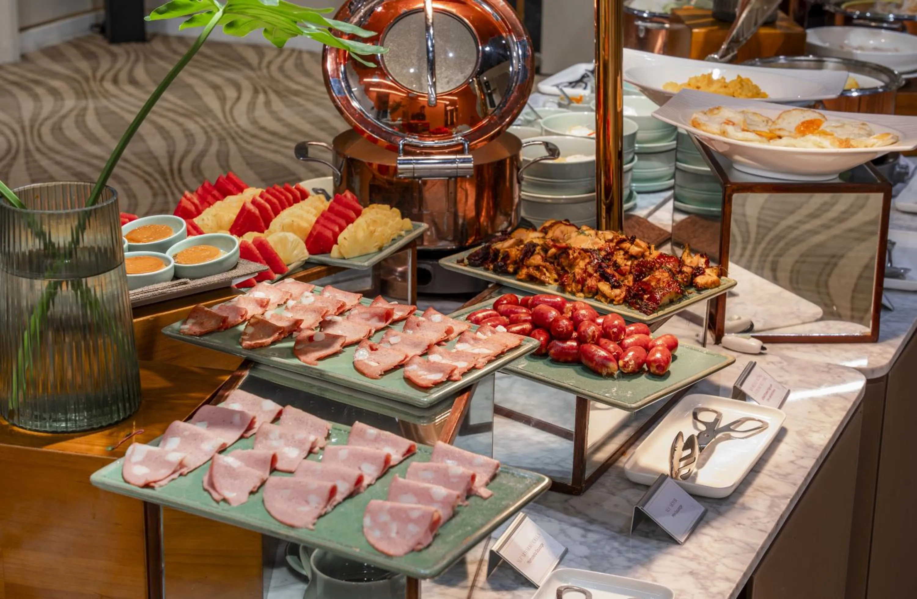 Buffet breakfast in REY Hotel Hanoi