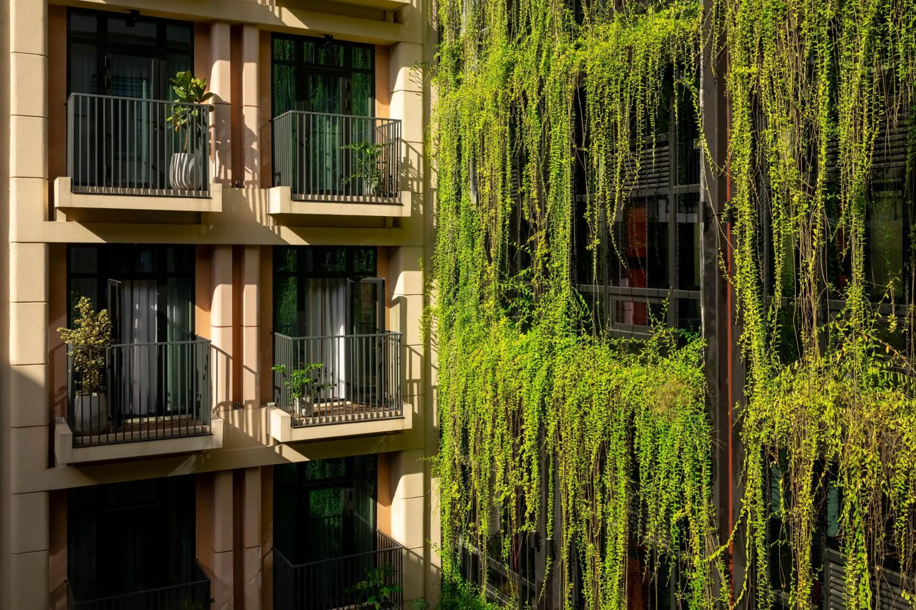 Property building in REY Hotel Hanoi