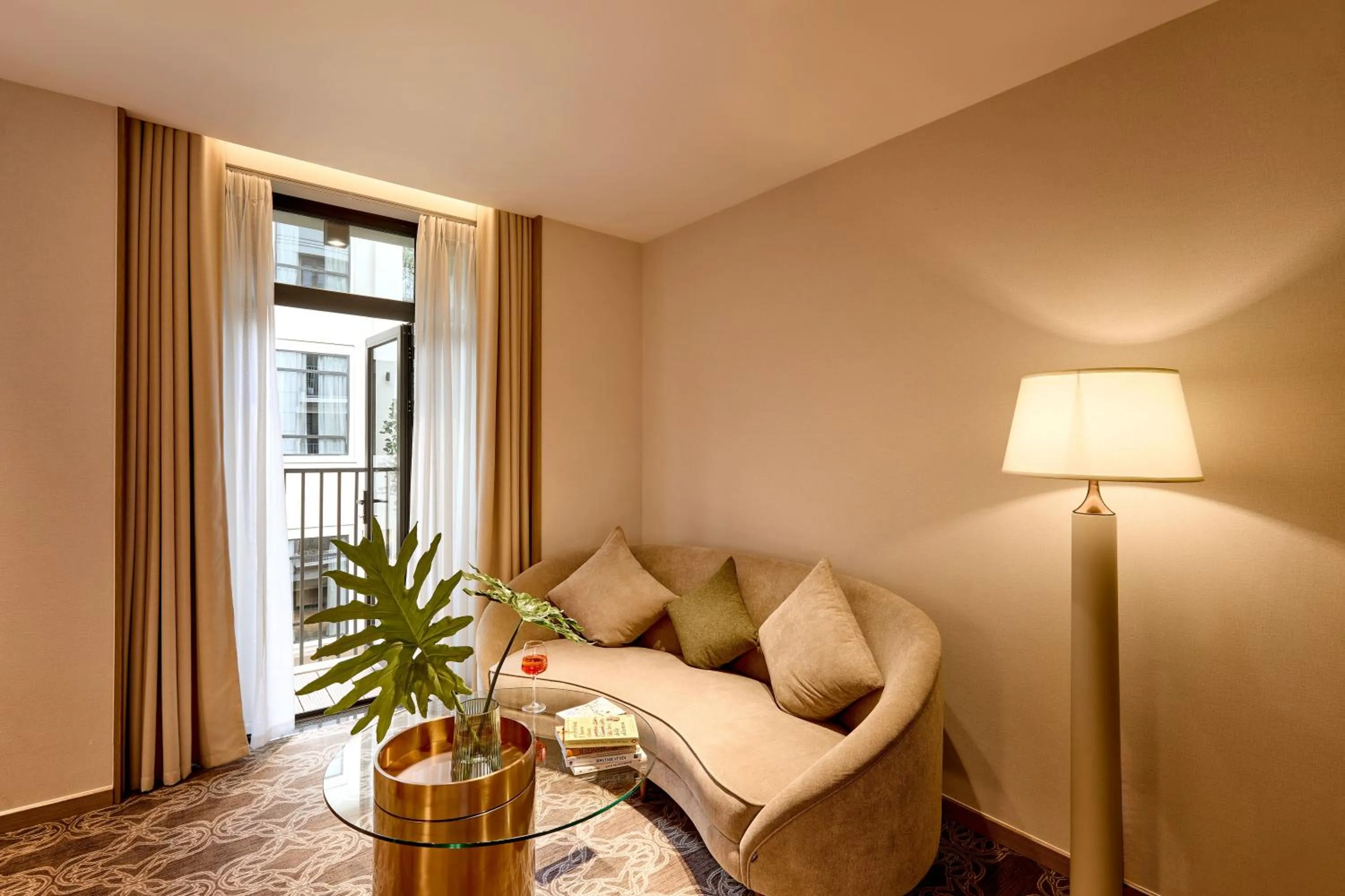 Living room in REY Hotel Hanoi