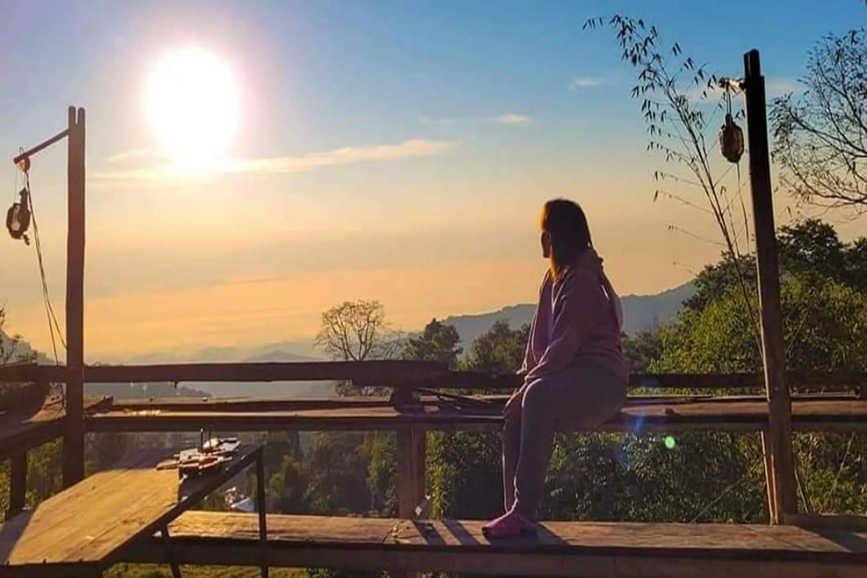 Mountain view in Doi PuMuen LAHU Homestay