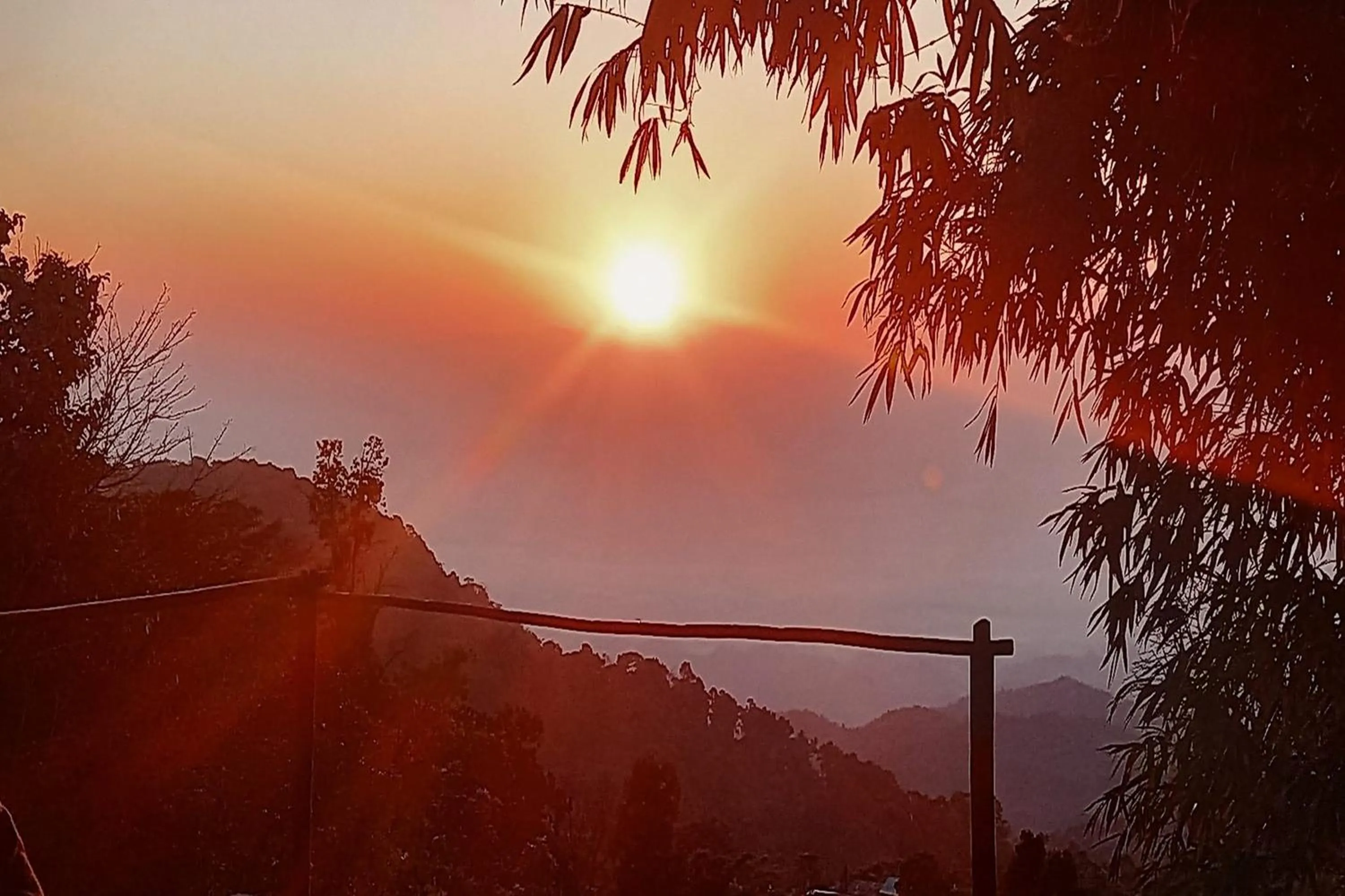 Mountain view in Doi PuMuen LAHU Homestay