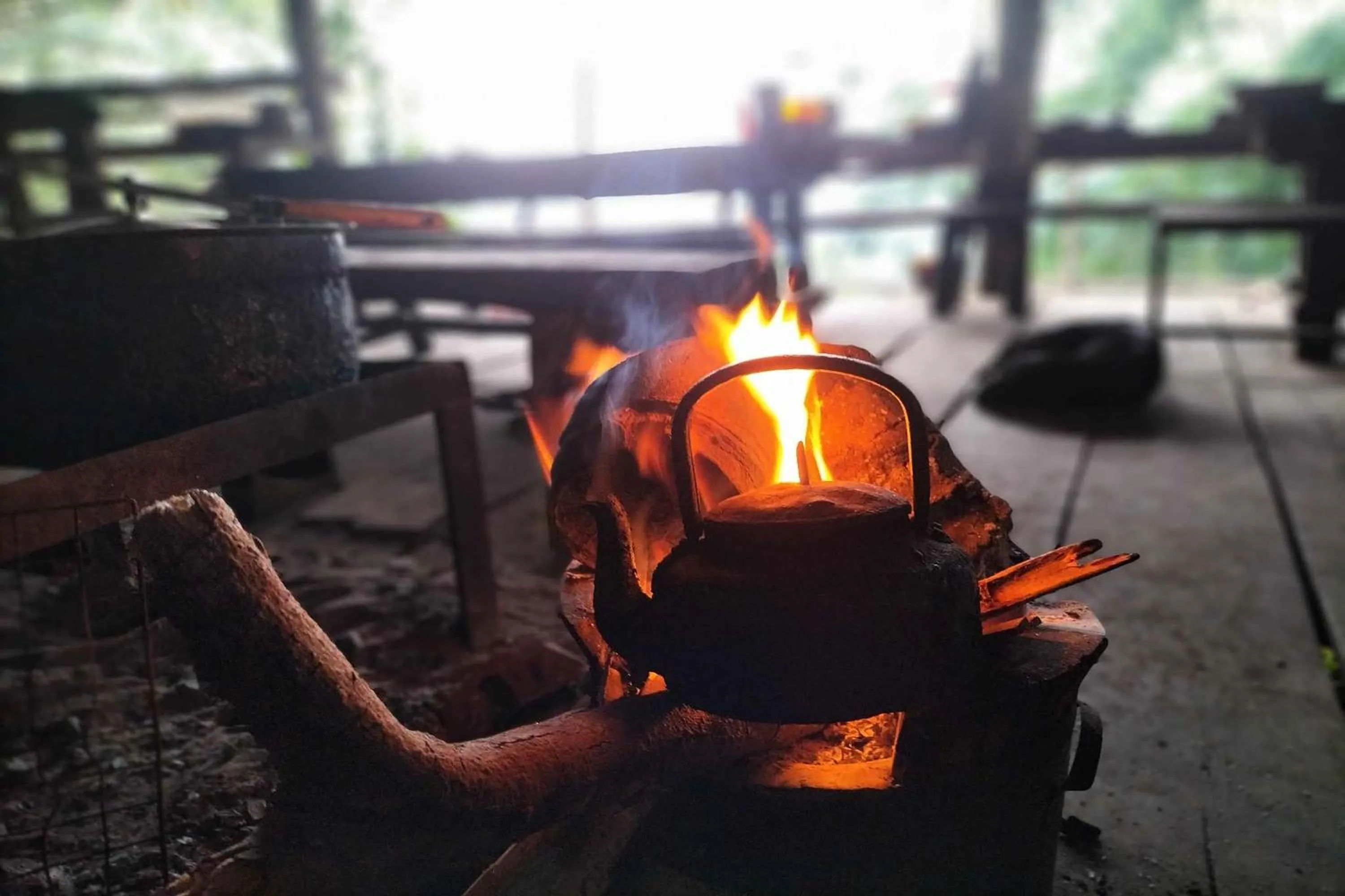 flat iron in Doi PuMuen LAHU Homestay