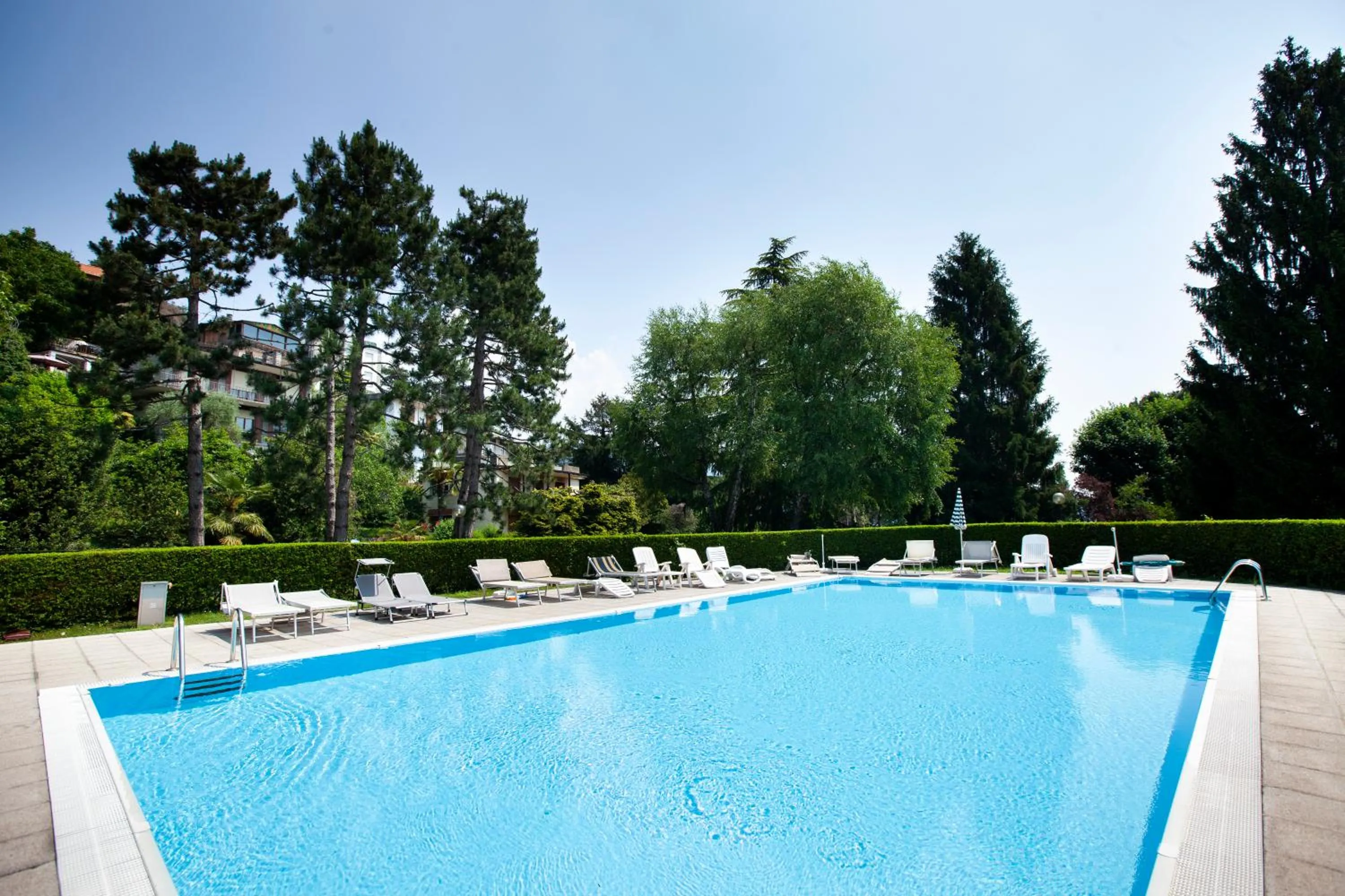 Pool view in Chic and Freak Como