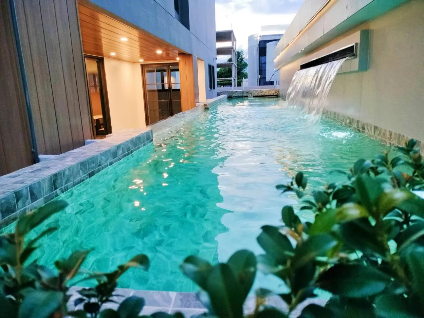 Swimming pool in Cha Chiangmai Luxury