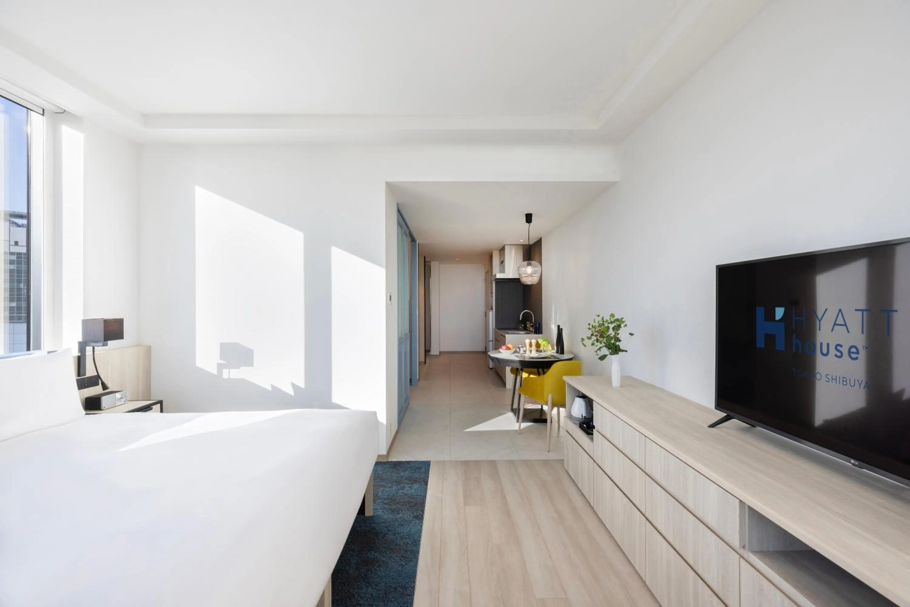 Bed in Hyatt House Tokyo Shibuya