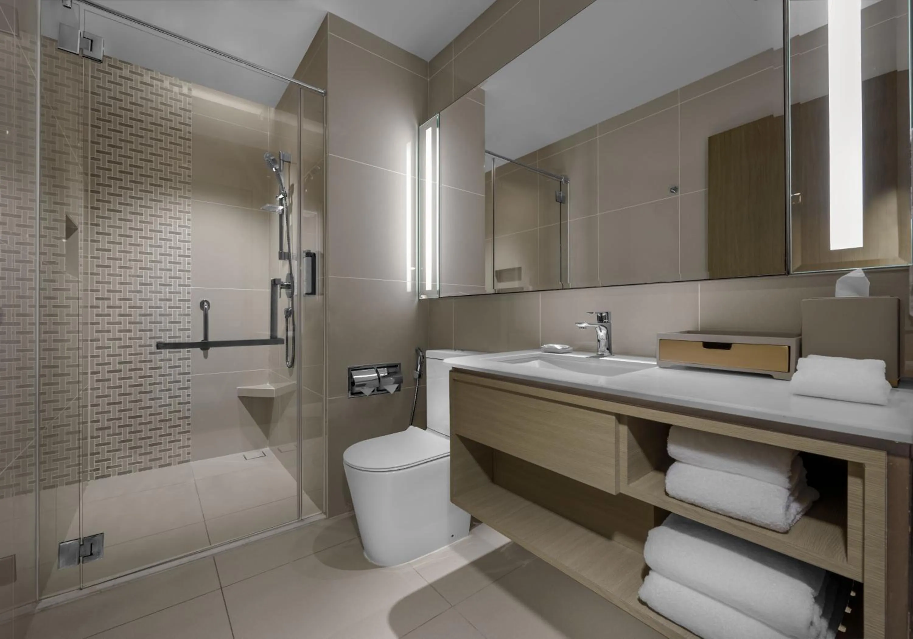Bathroom in Hyatt Place Johor Bahru Paradigm Mall