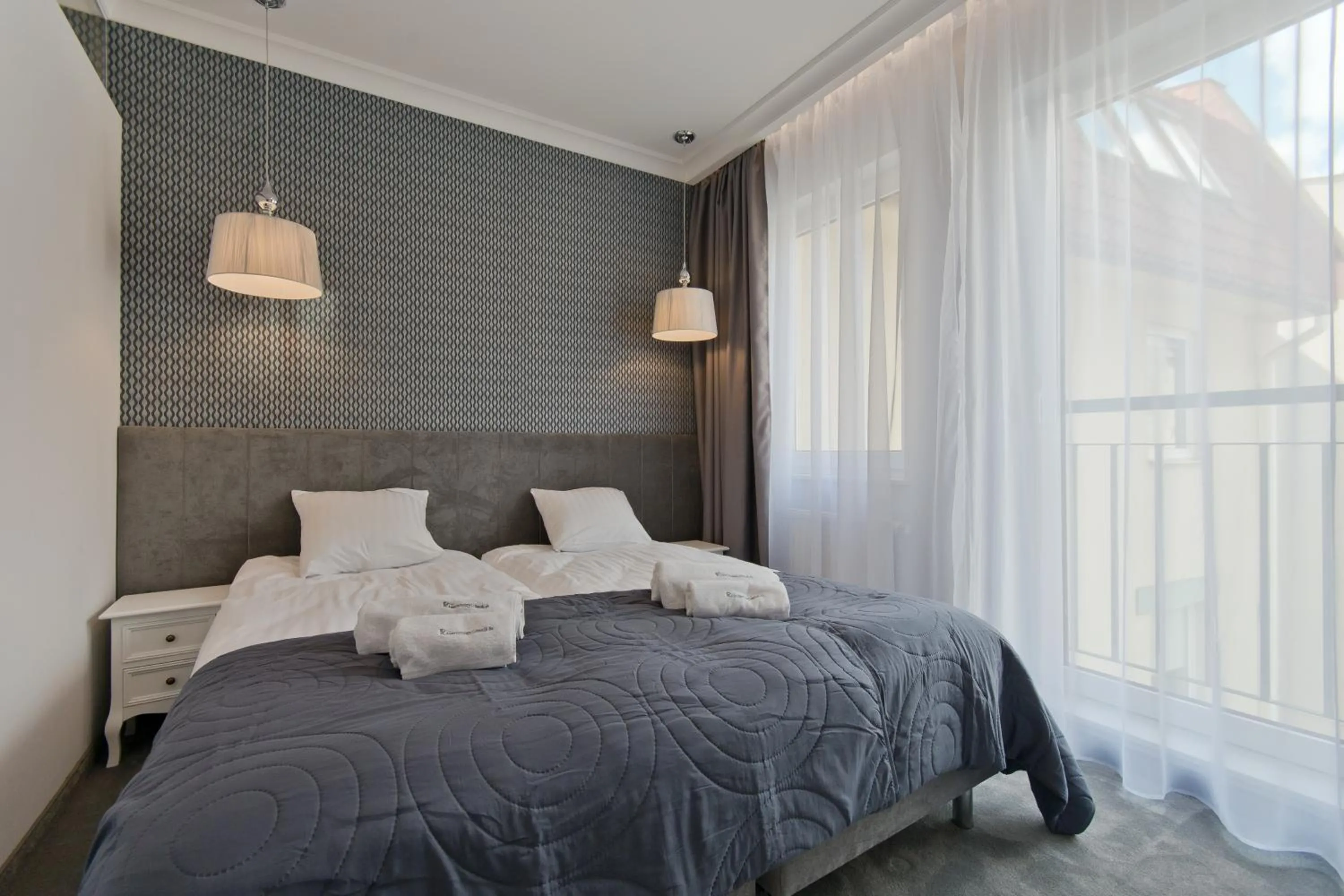 Bedroom, Bed in Apartamenty Gdańsk EU - Sopot Apartamenty