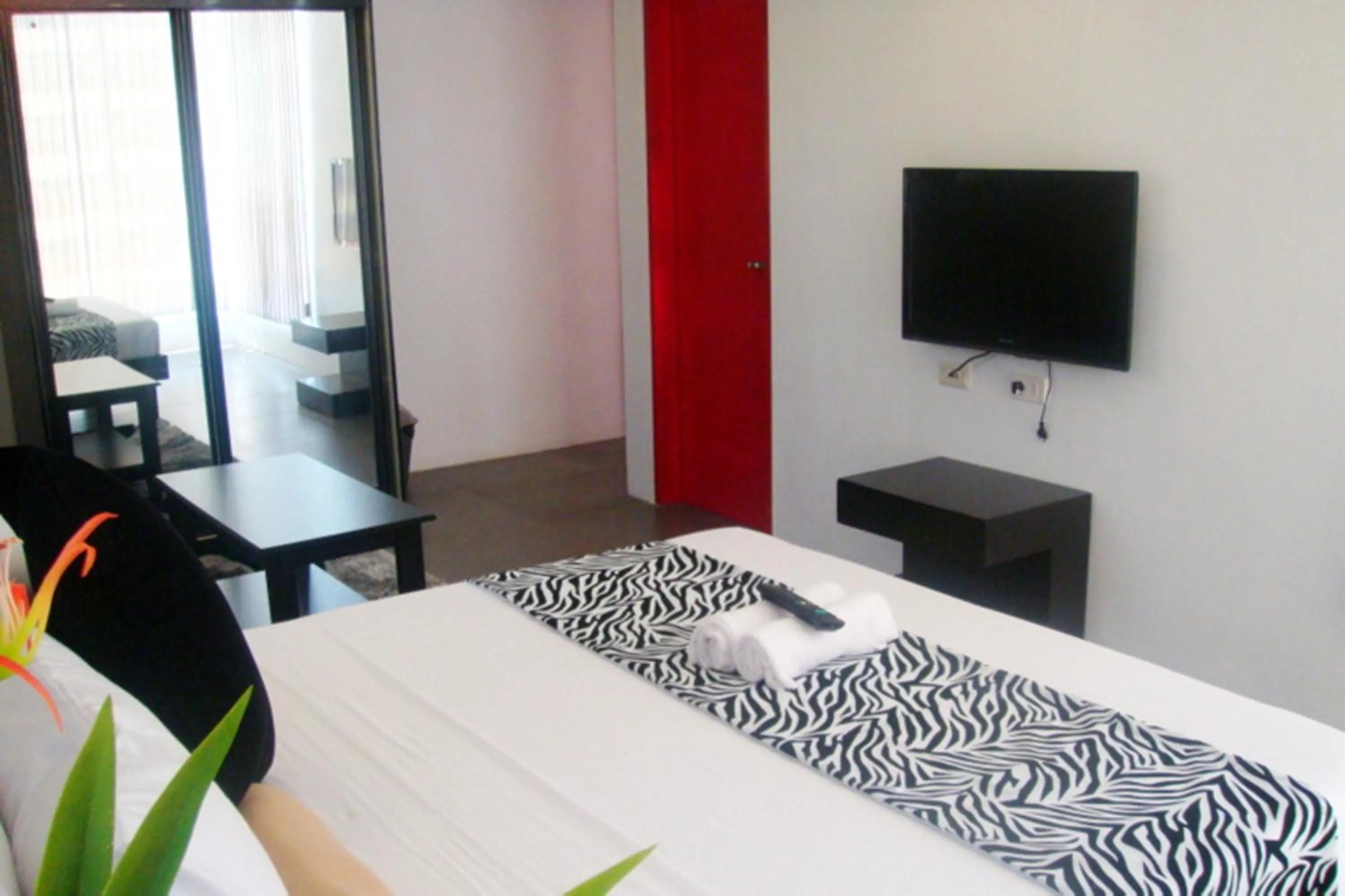 Bed in Micasa Lodge Palawan