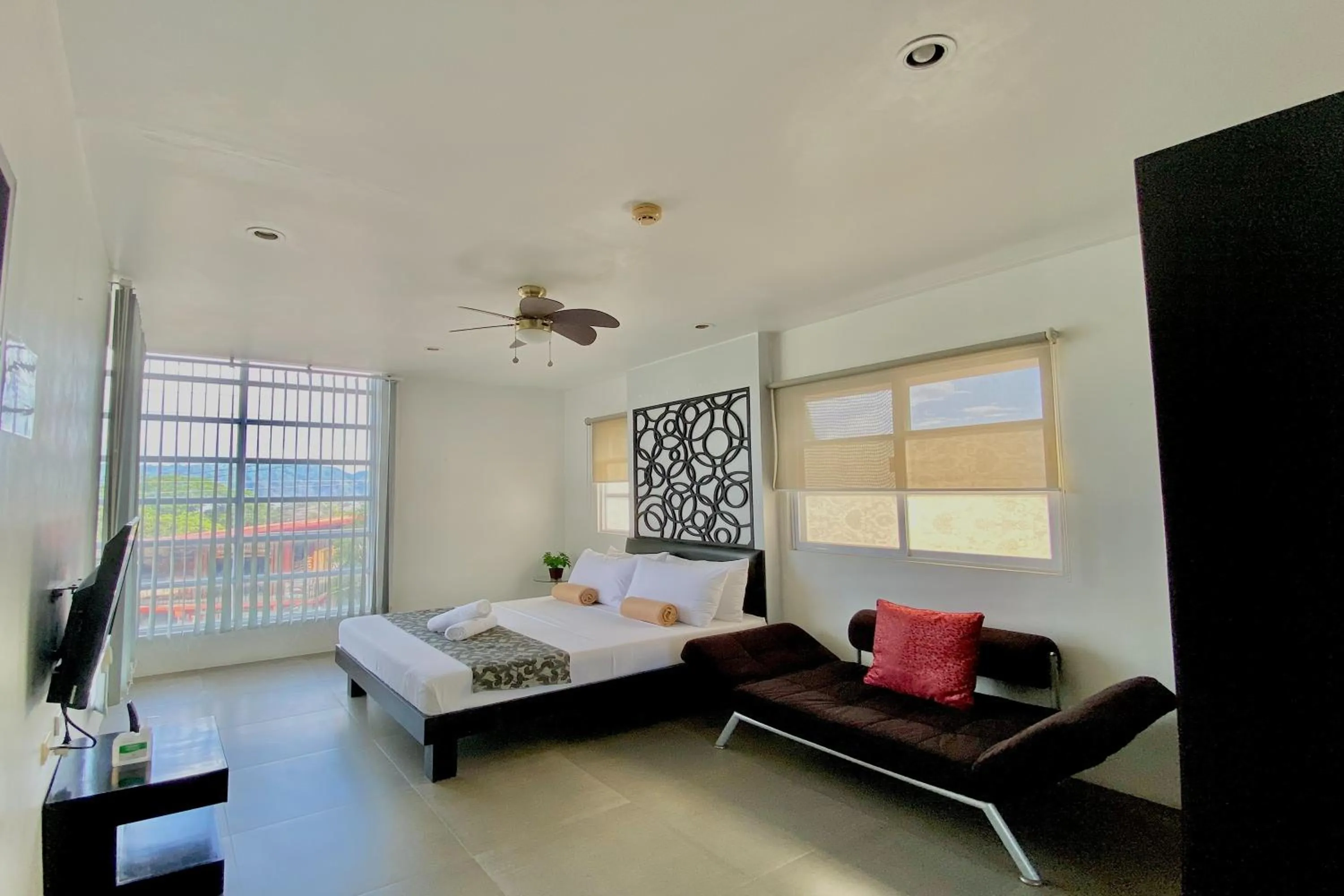 Bed in Micasa Lodge Palawan