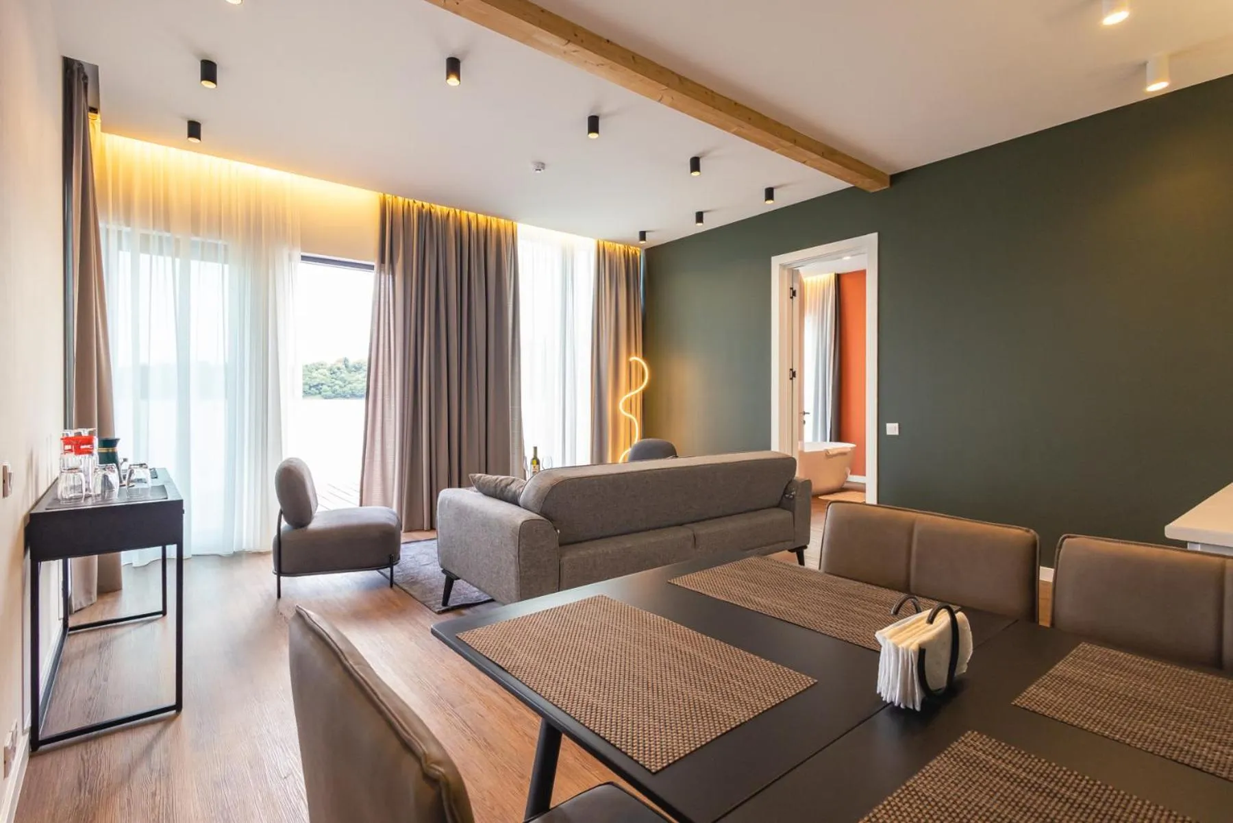 Living room in Apart Hotel Kundzuli