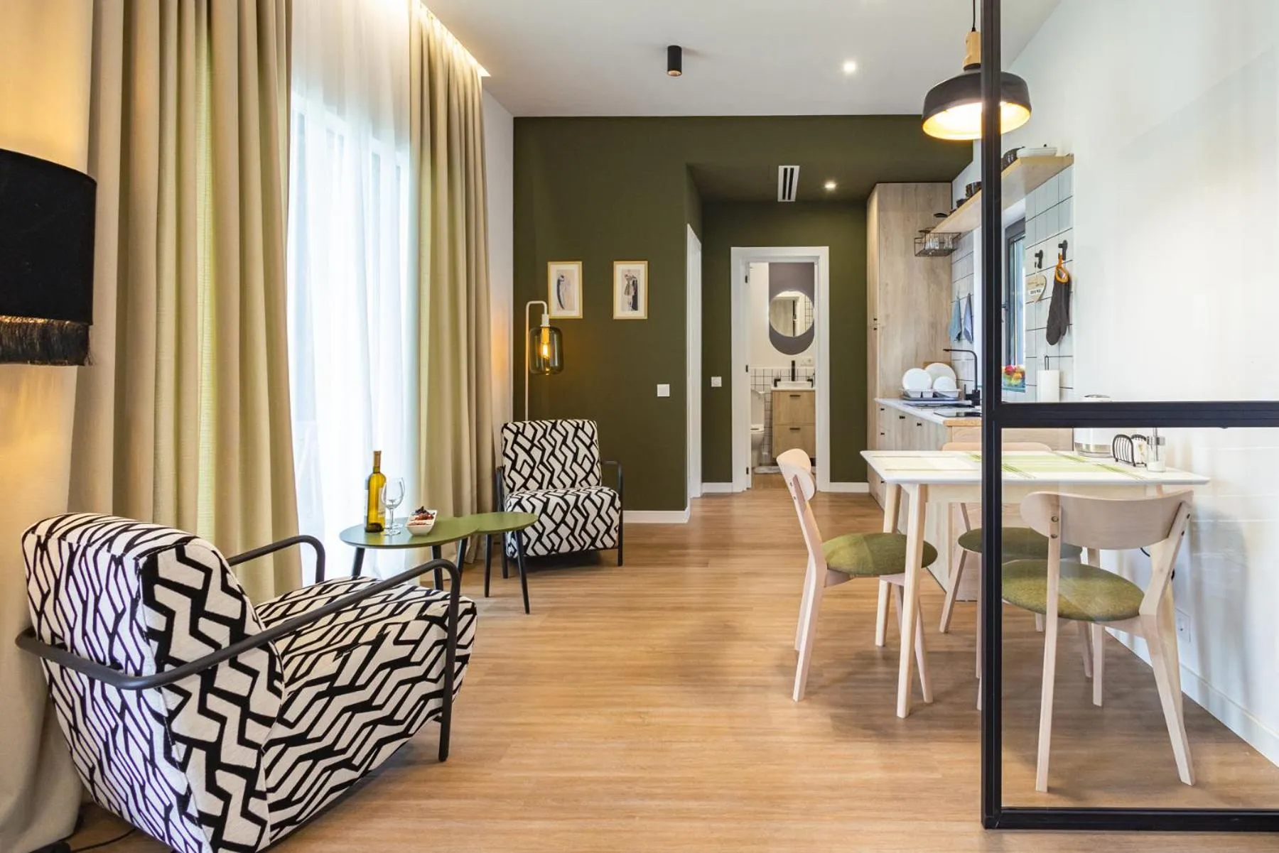 Living room in Apart Hotel Kundzuli