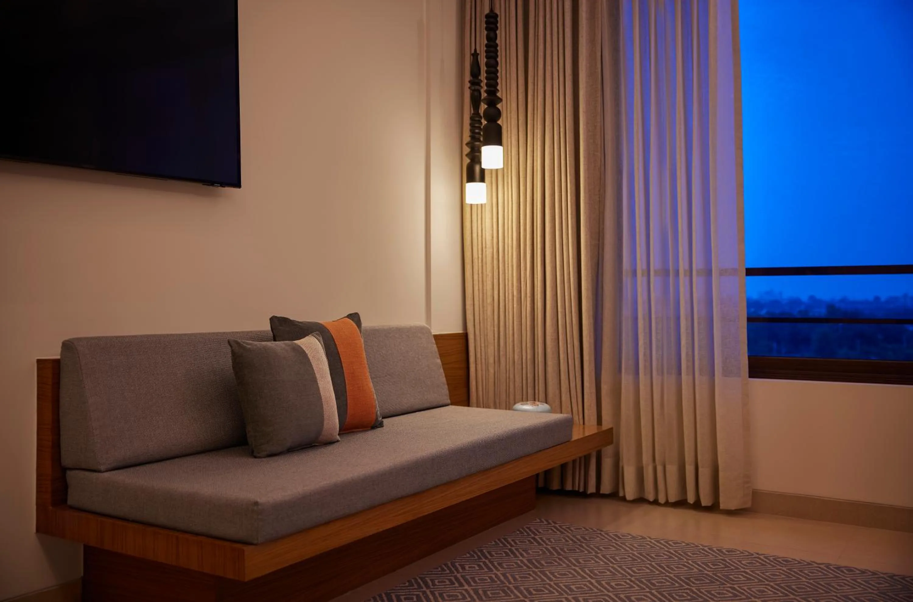 Seating area in Hyatt Place Bodh Gaya