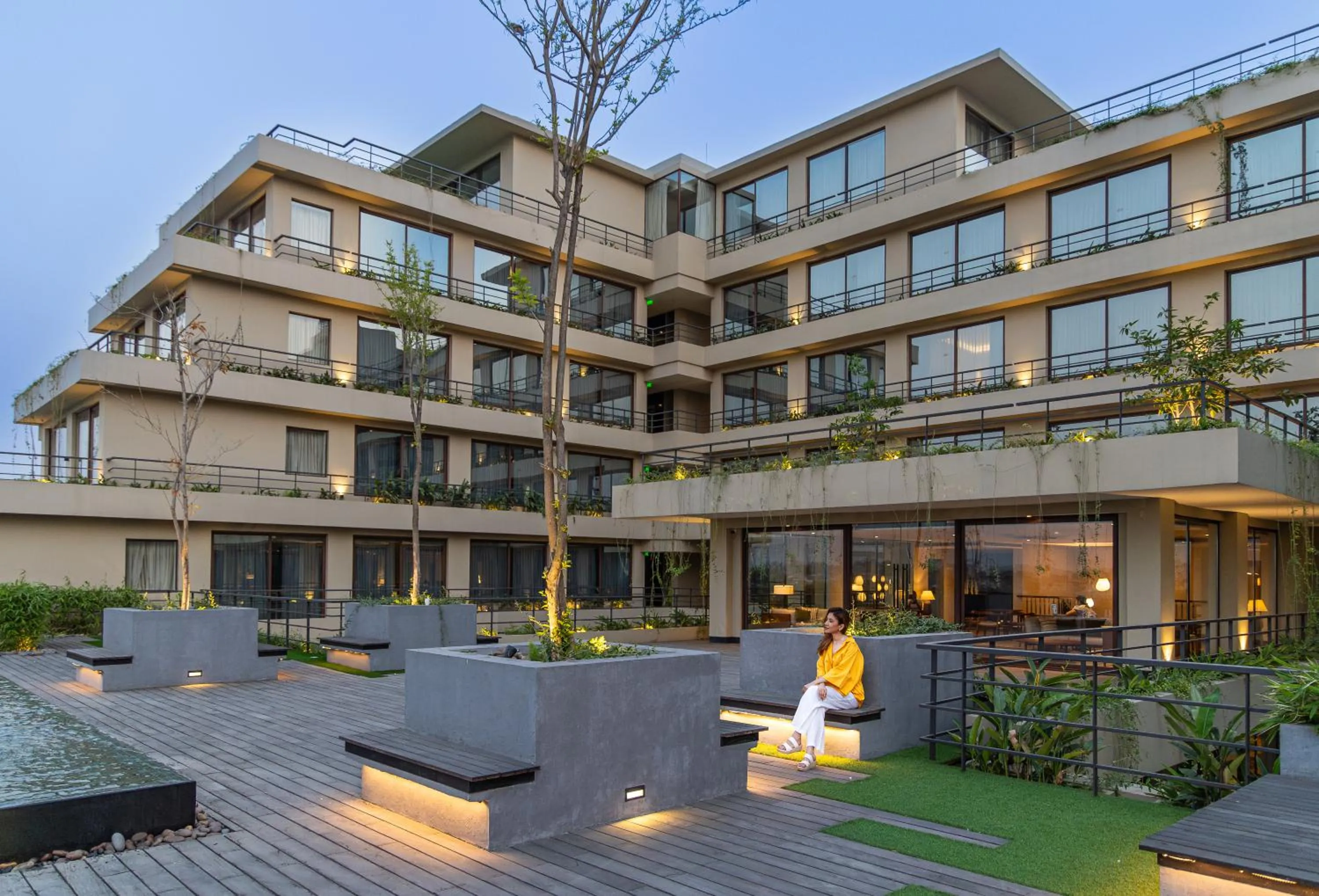 Garden in Hyatt Place Bodh Gaya