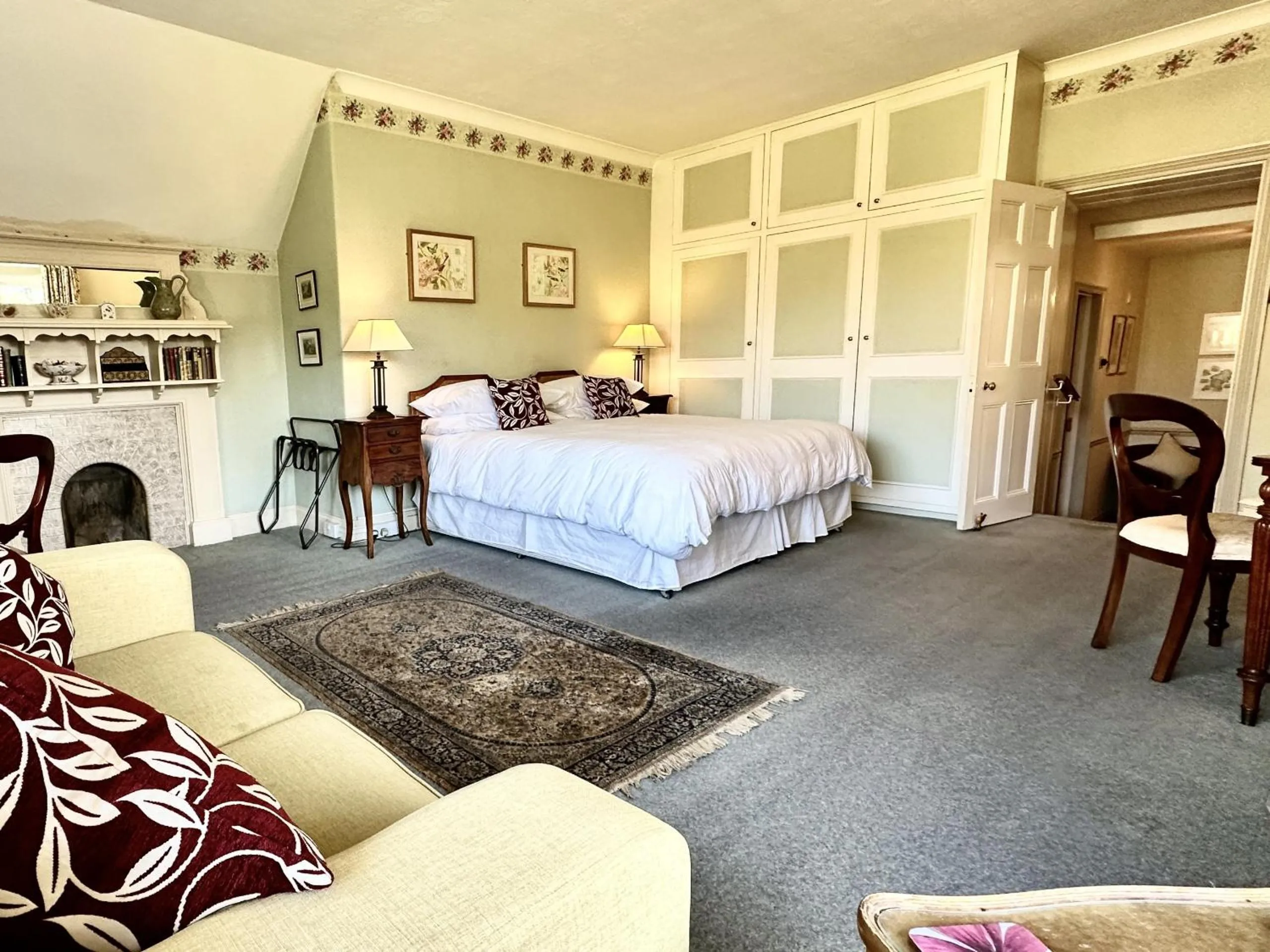 Bedroom, Bed in Farthings Country House Hotel & Restaurant Tunton