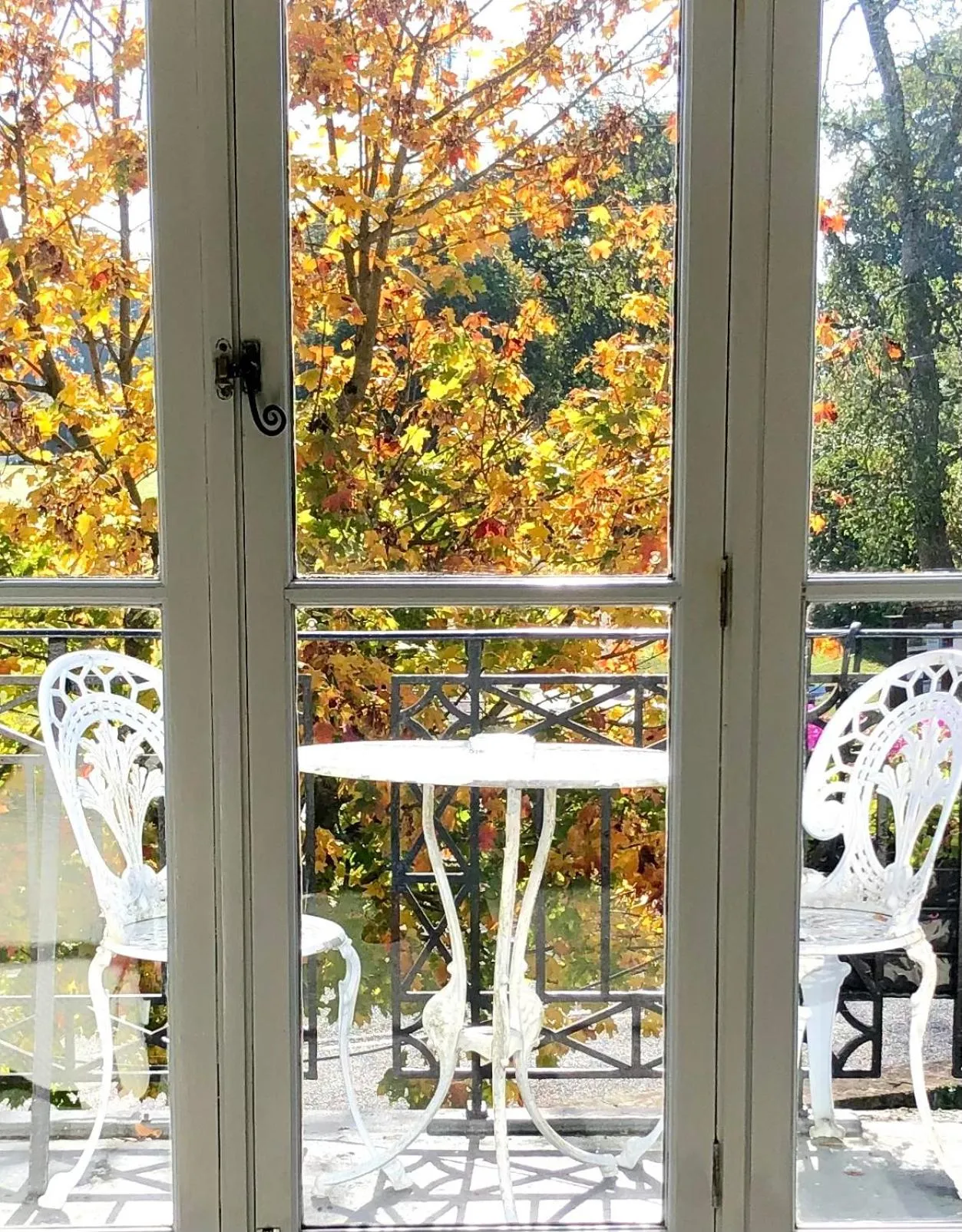 Balcony/Terrace in Farthings Country House Hotel & Restaurant Tunton