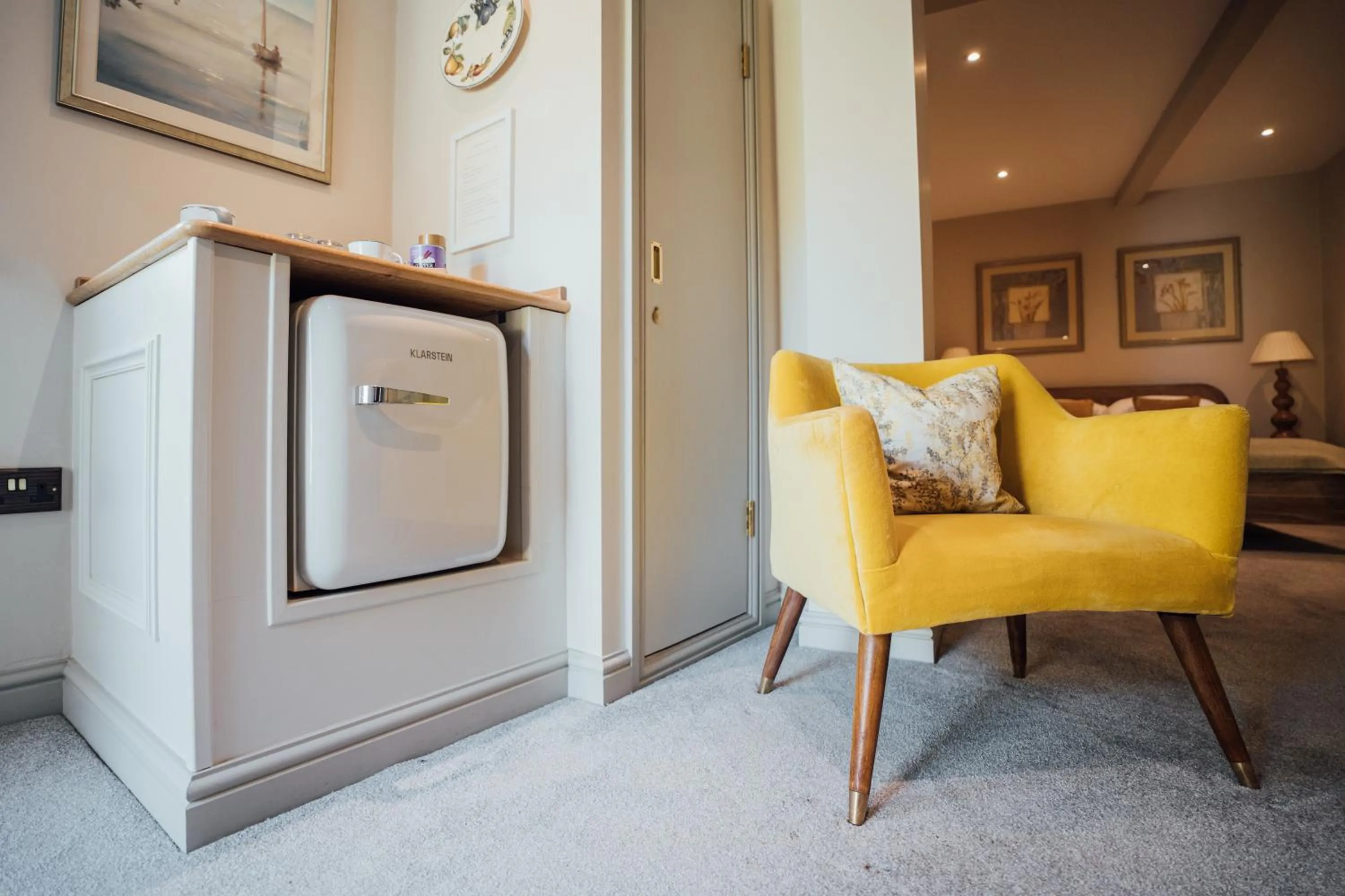 Bedroom in The Farthings Somerset